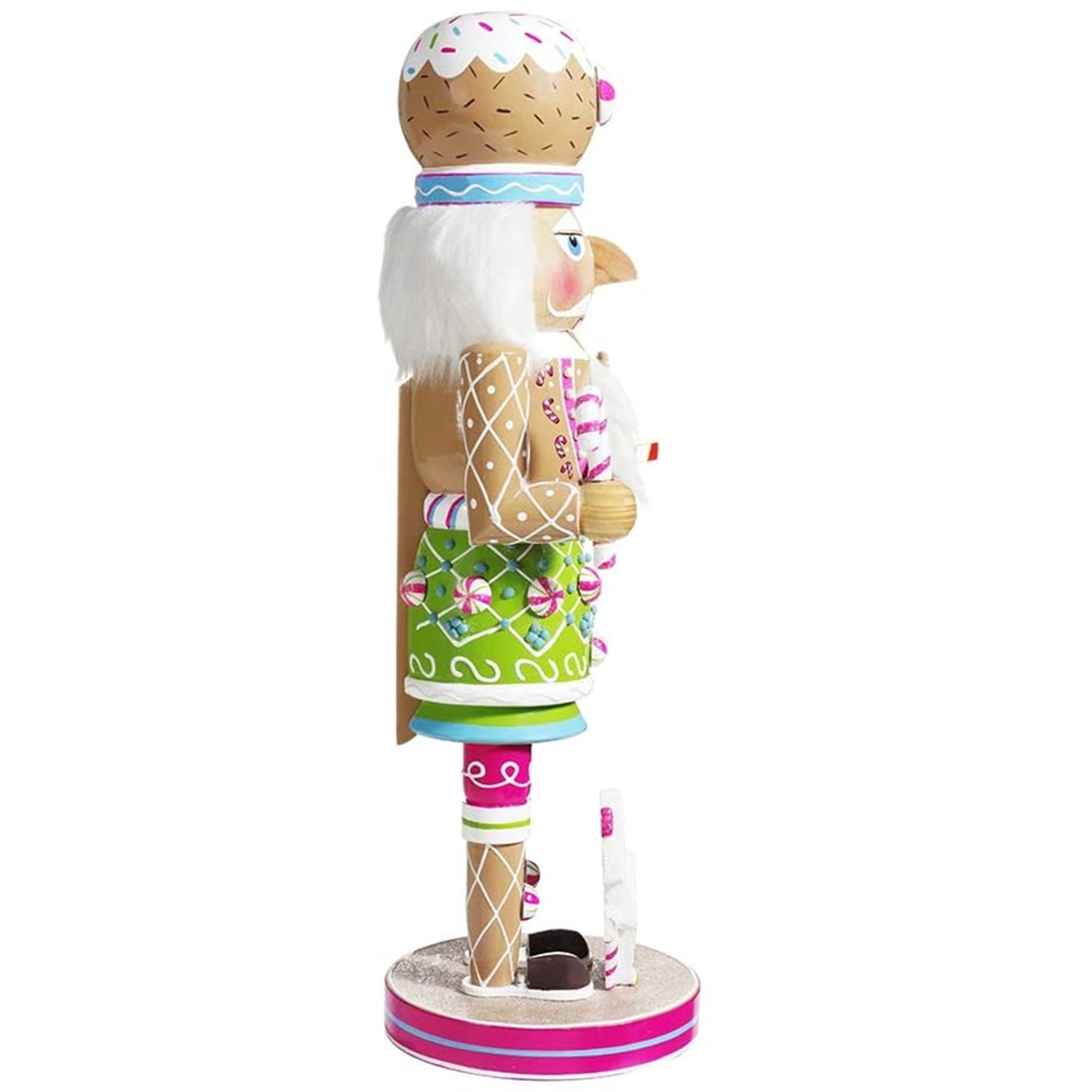 Kurt Adler Gingerbread Nutcracker, 16"