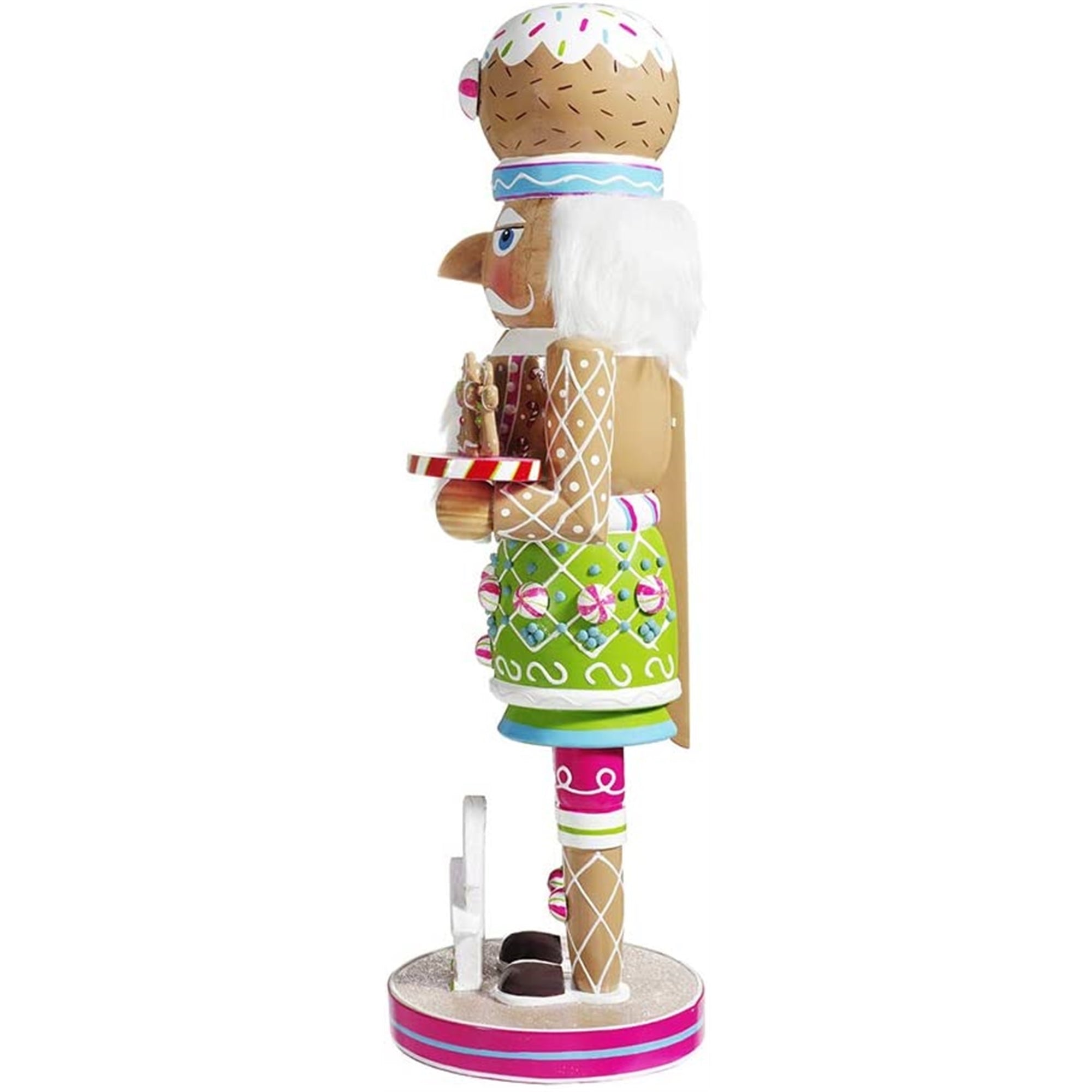 Kurt Adler Gingerbread Nutcracker, 16"