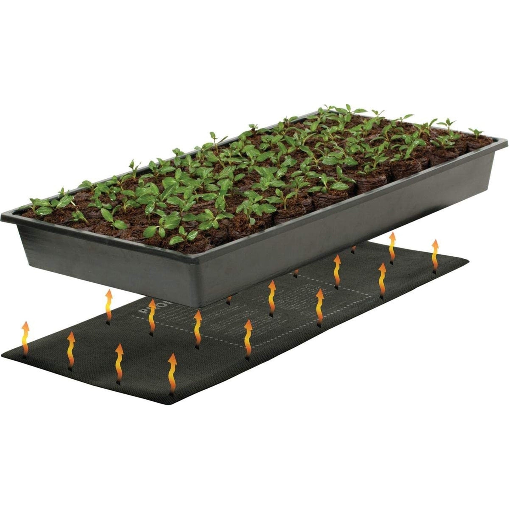 Hydrofarm Jump Start Seed Starting Germination Station with Heat Mat & Tray