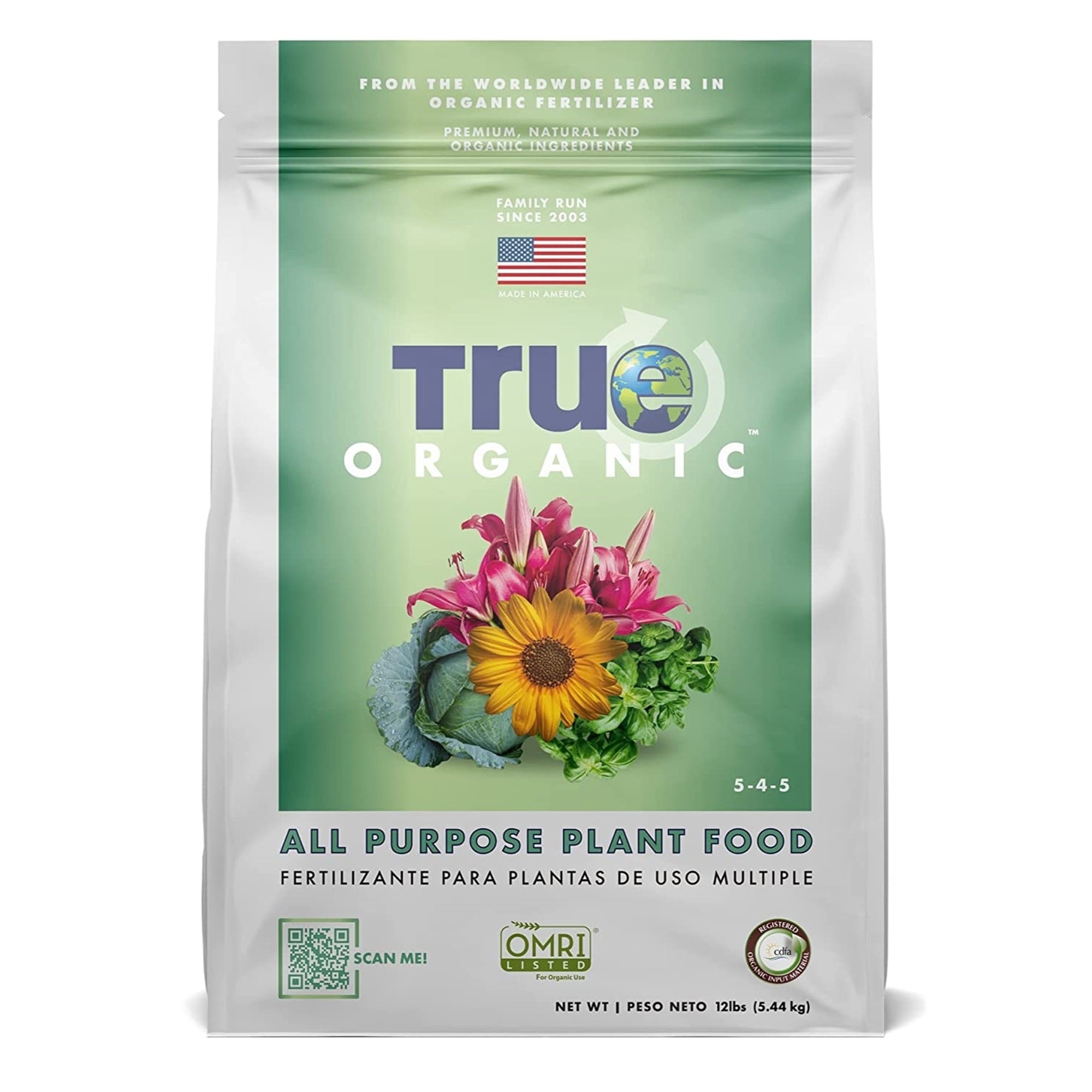 True Organic Granular All Purpose Plant Food