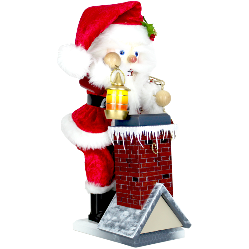 Steinbach Limited Edition Christmas Santa Chimney Nutcracker, 17"