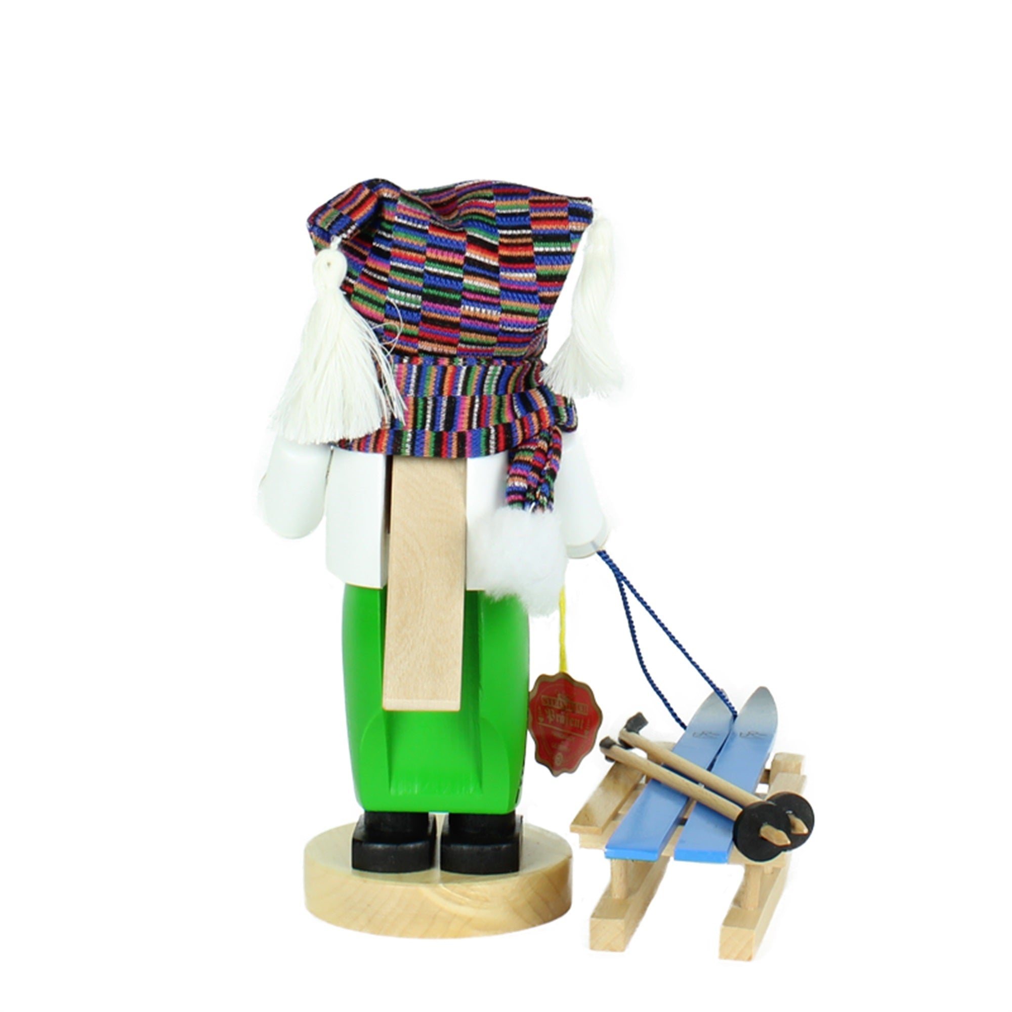 Steinbach Chubby Nutcracker Collection, Skier, 11.5"