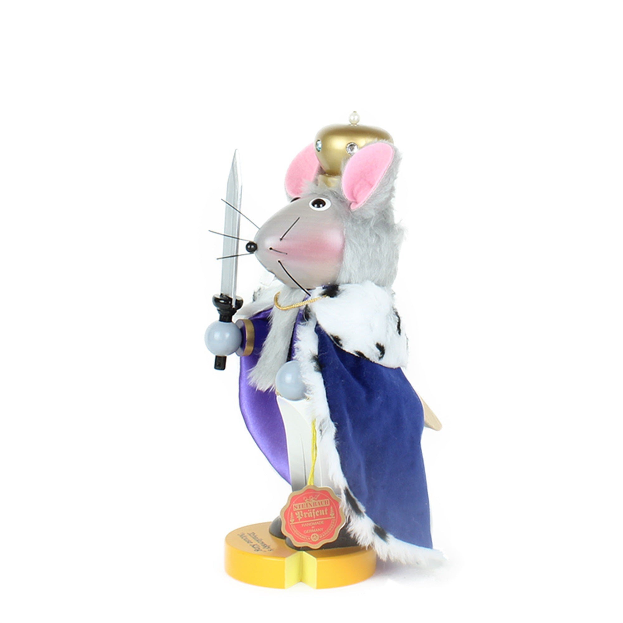 Steinbach Chubby Nutcracker Collection, Mouse King, 12"
