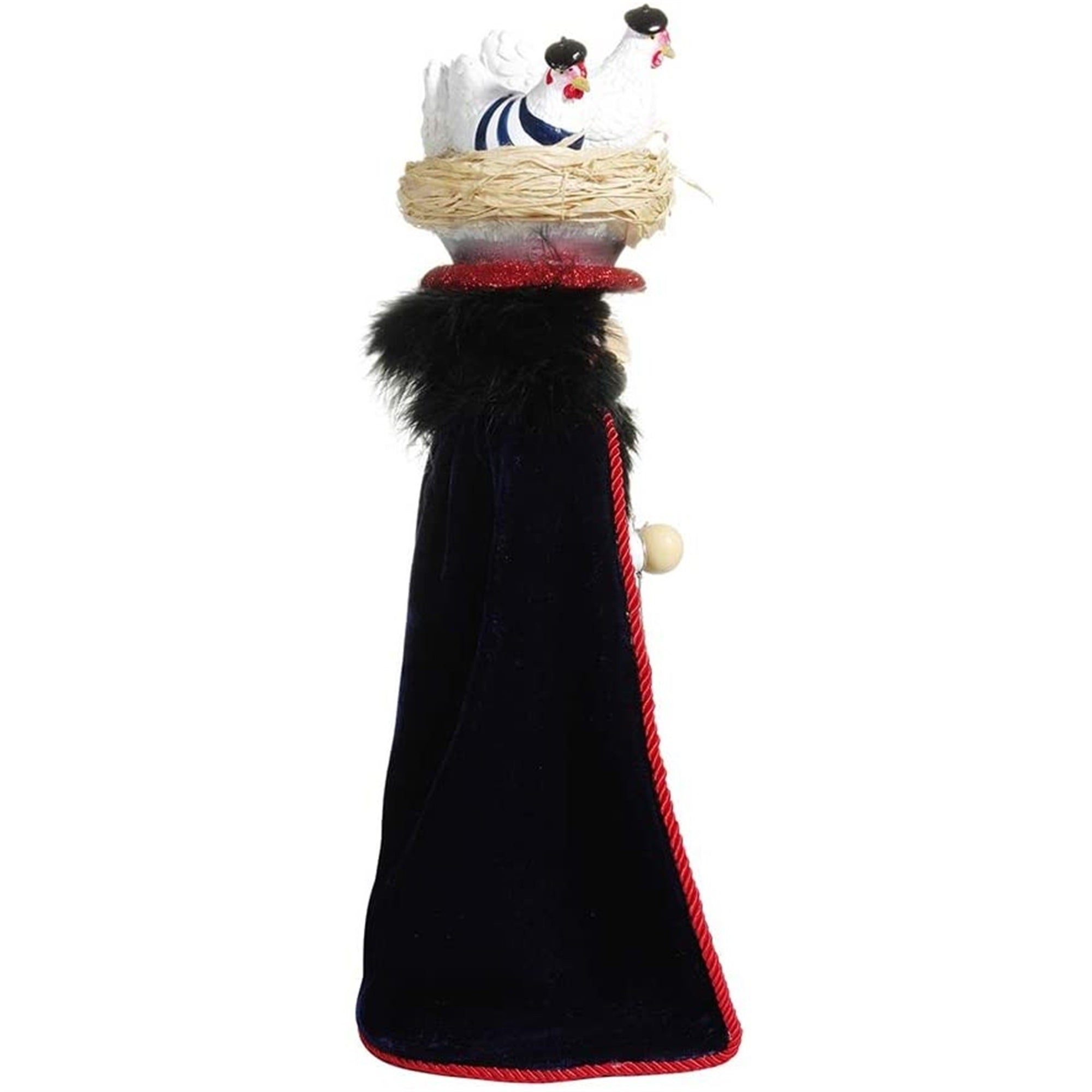 Kurt Adler Hollywood Three French Hens Nutcracker, 17.5"