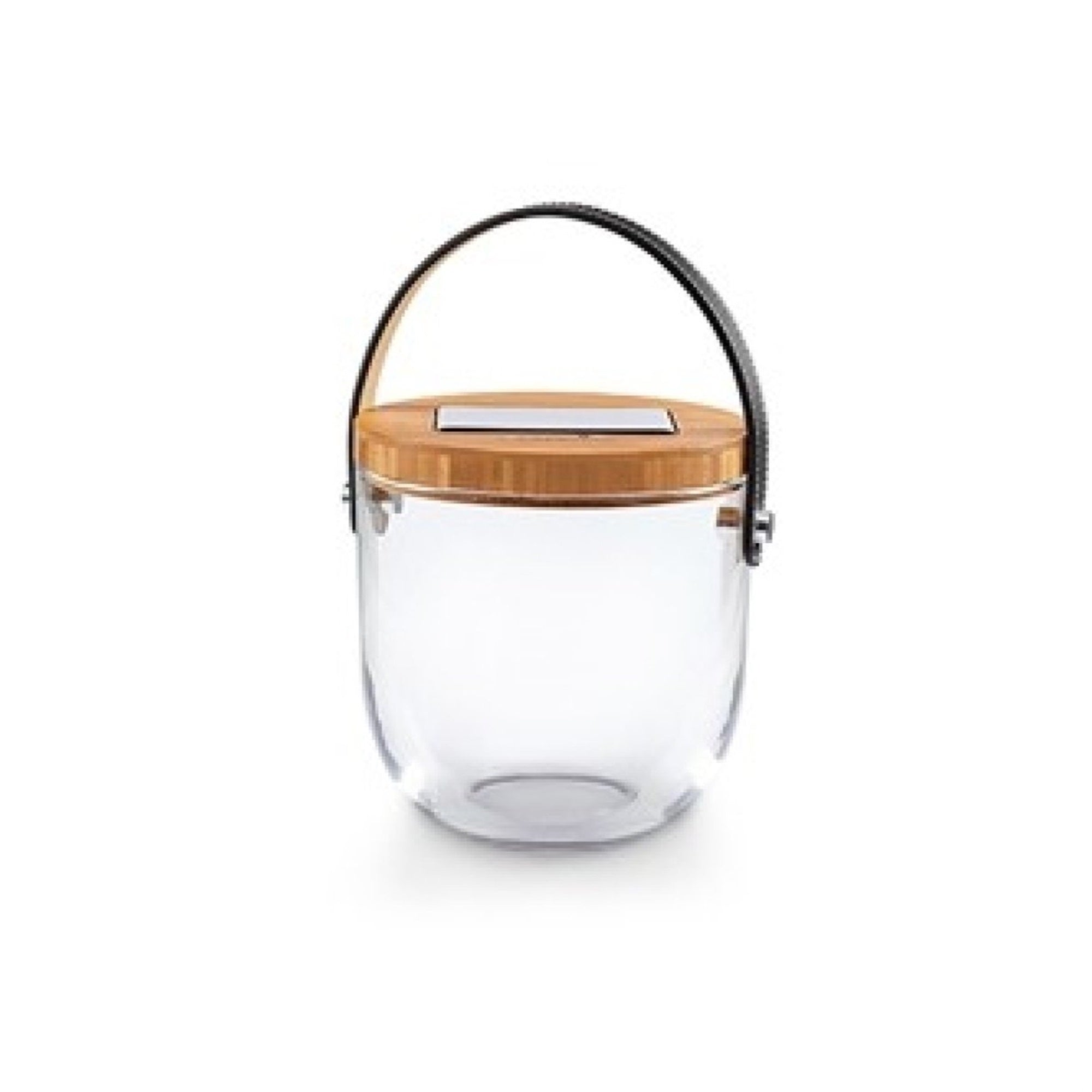 Krinner Lumix Solar-Powered Home Decoration Glass LED Display Jar, 6in