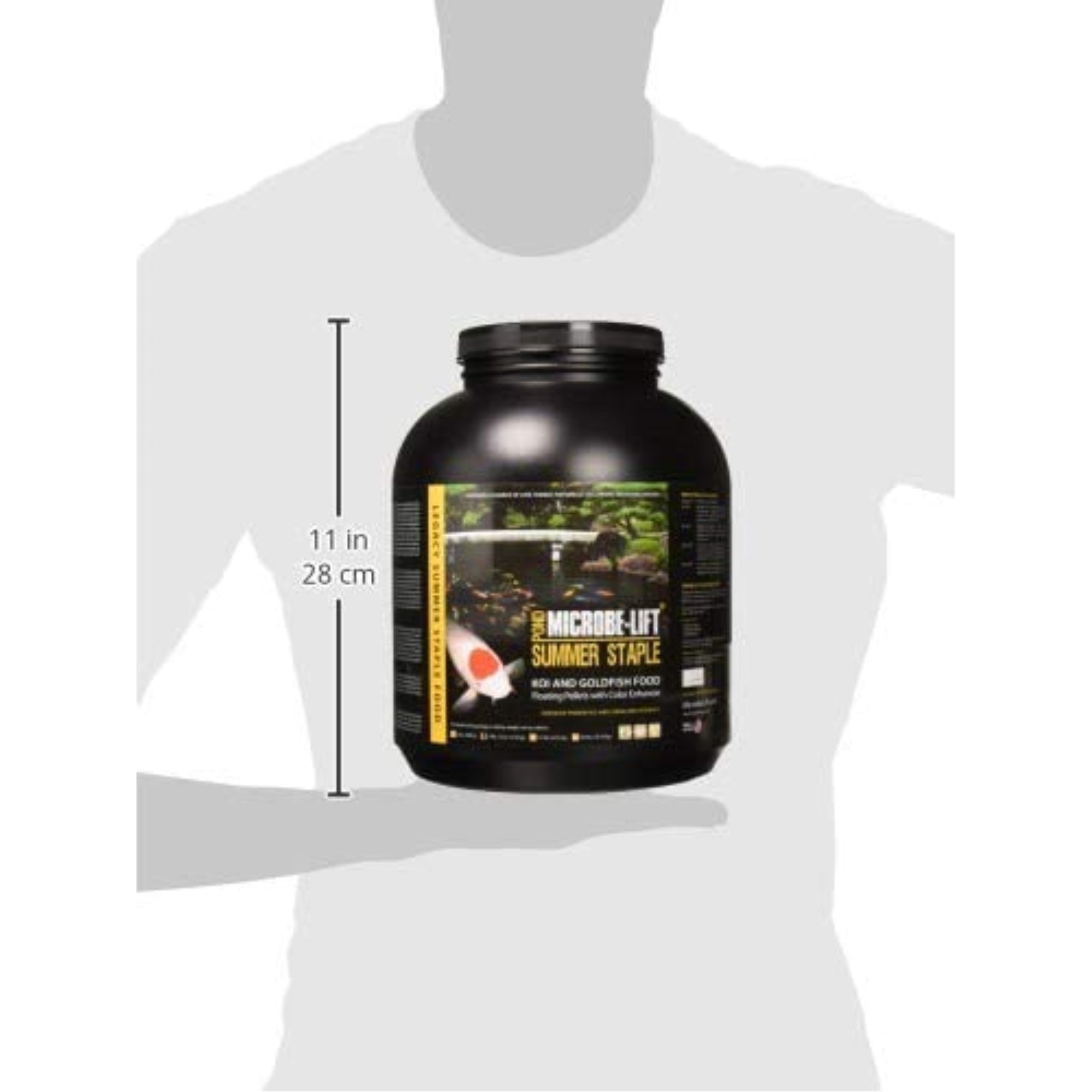 Eco Labs Microbe-Lift Legacy Koi & Goldfish Summer Staple Food, 4lbs