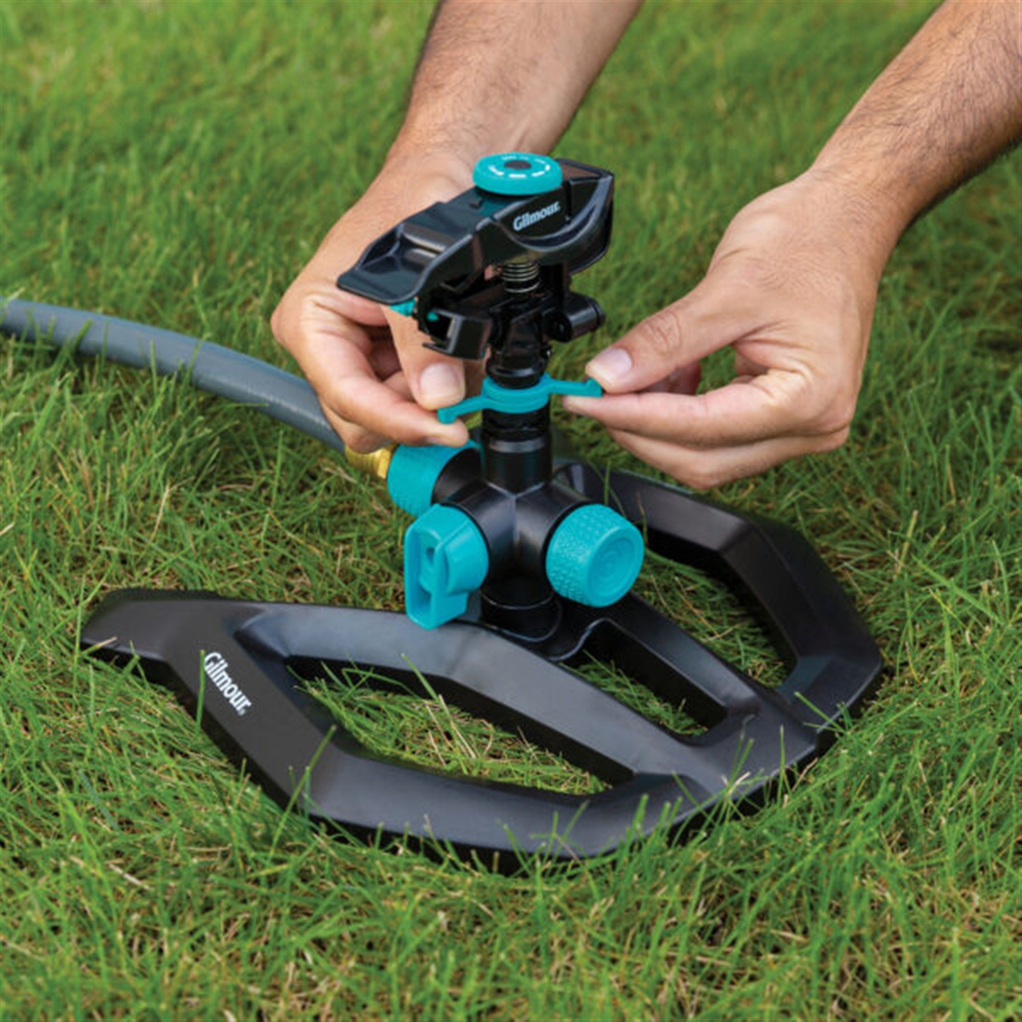 Gilmour Plastic Circular Water Sprinkler, Covers 5,800 sq. ft.
