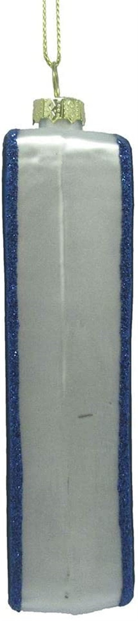 Kurt Adler Glass US Passport Ornament for Christmas Tree