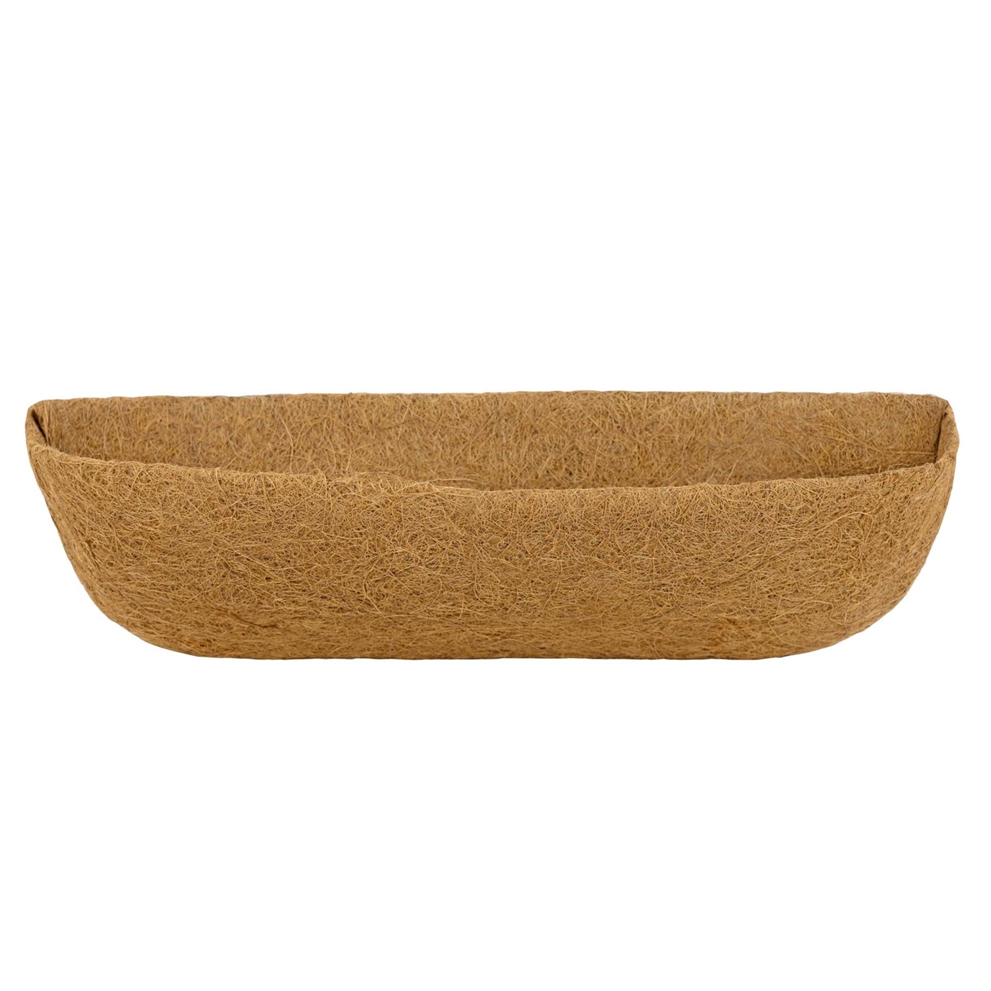 Gardener Select Trough Coco Liner for Outdoor Window & Deck Planters, 24"