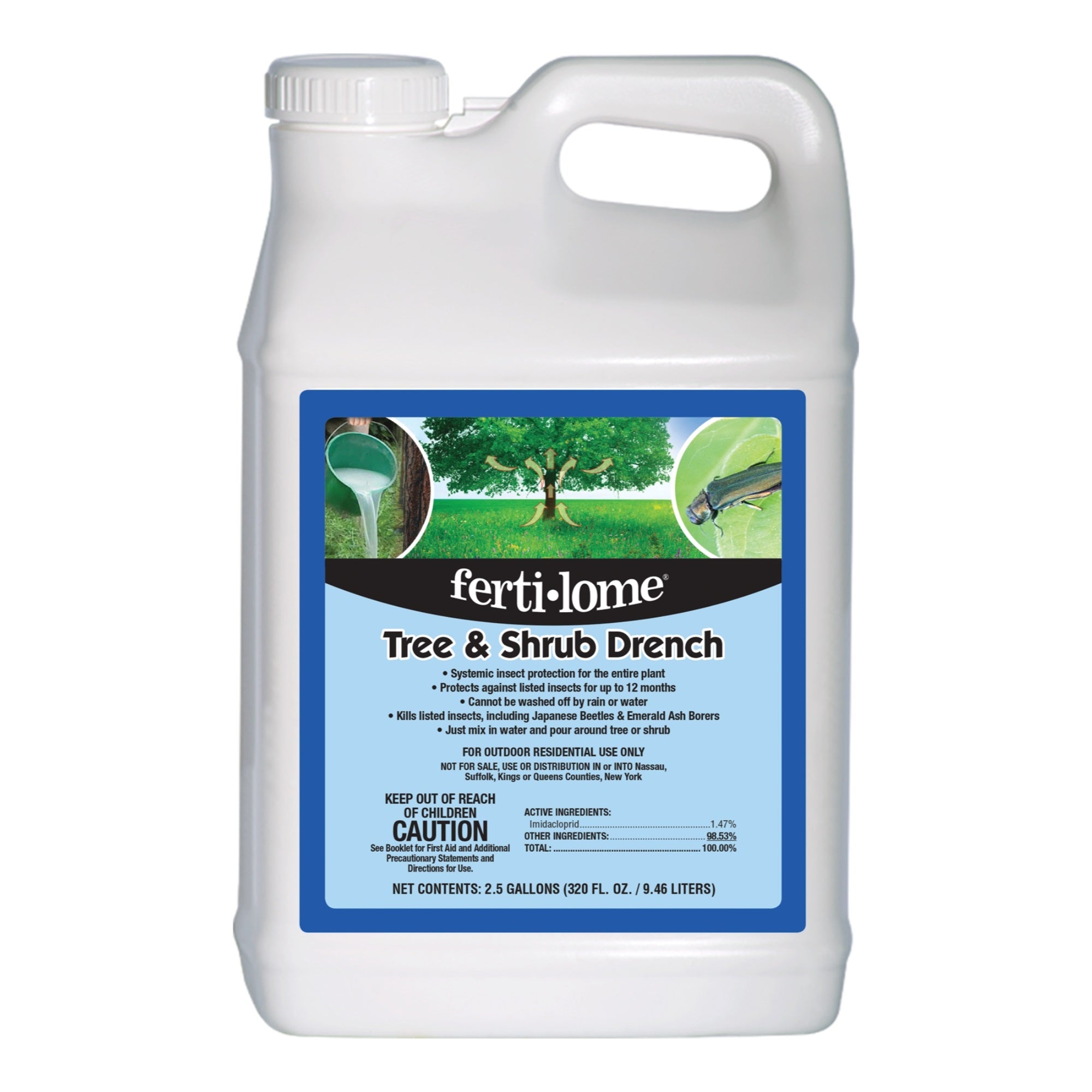 Fertilome Tree & Shrub Drench Systemic Insect Control Liquid Concentrate