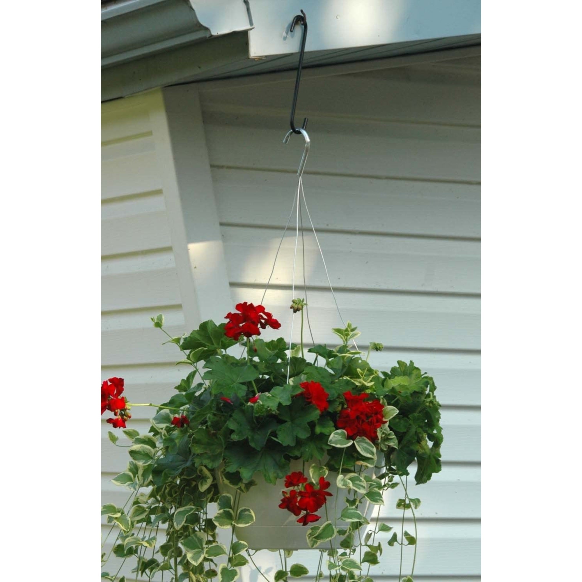 Hookery S-Hook Extension with 1" Opening for Feeders, Planters, or Chimes – Outdoor Use, Supports up to 25lb