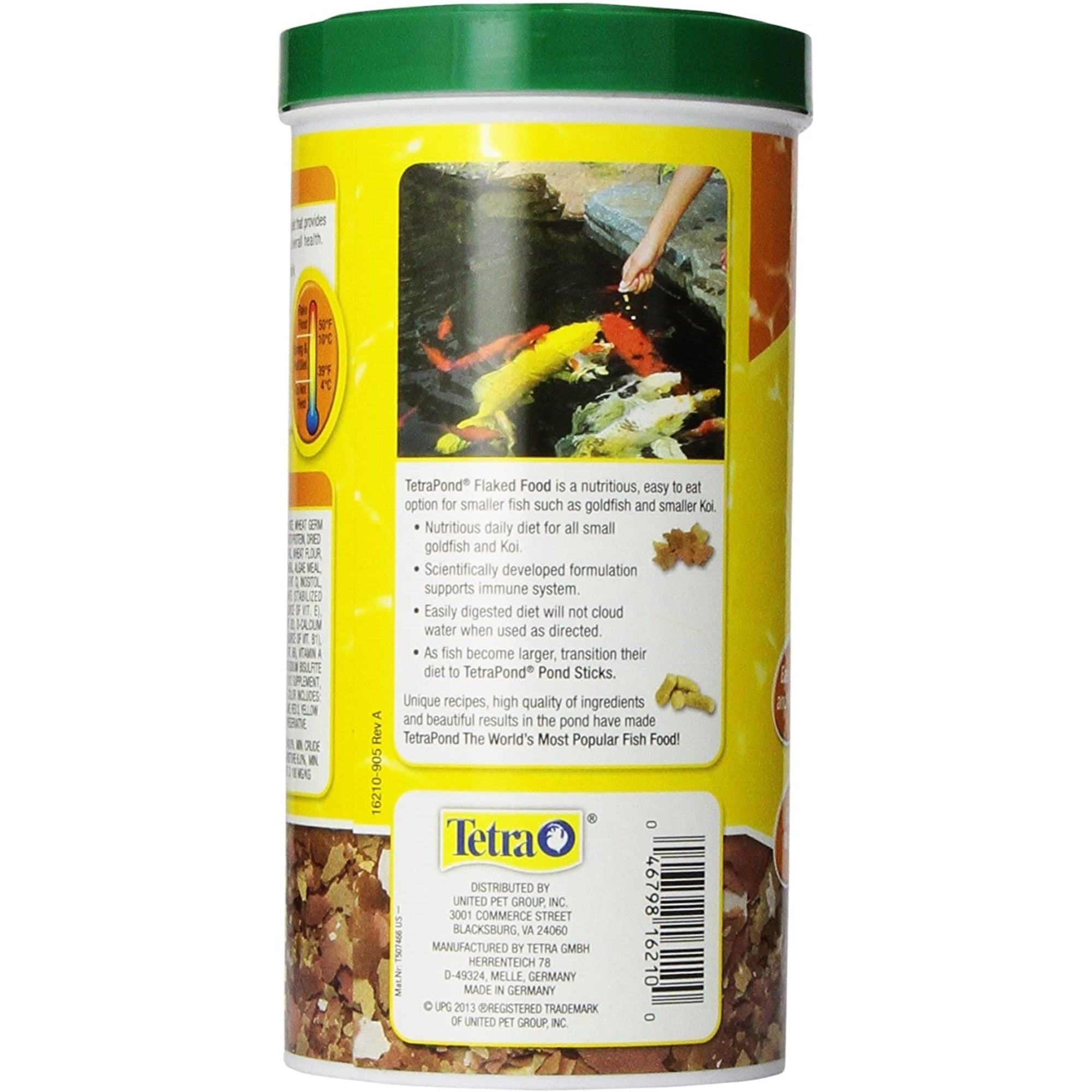 Tetra Pond Goldfish Flakes for Goldfish & Koi, 6.53oz
