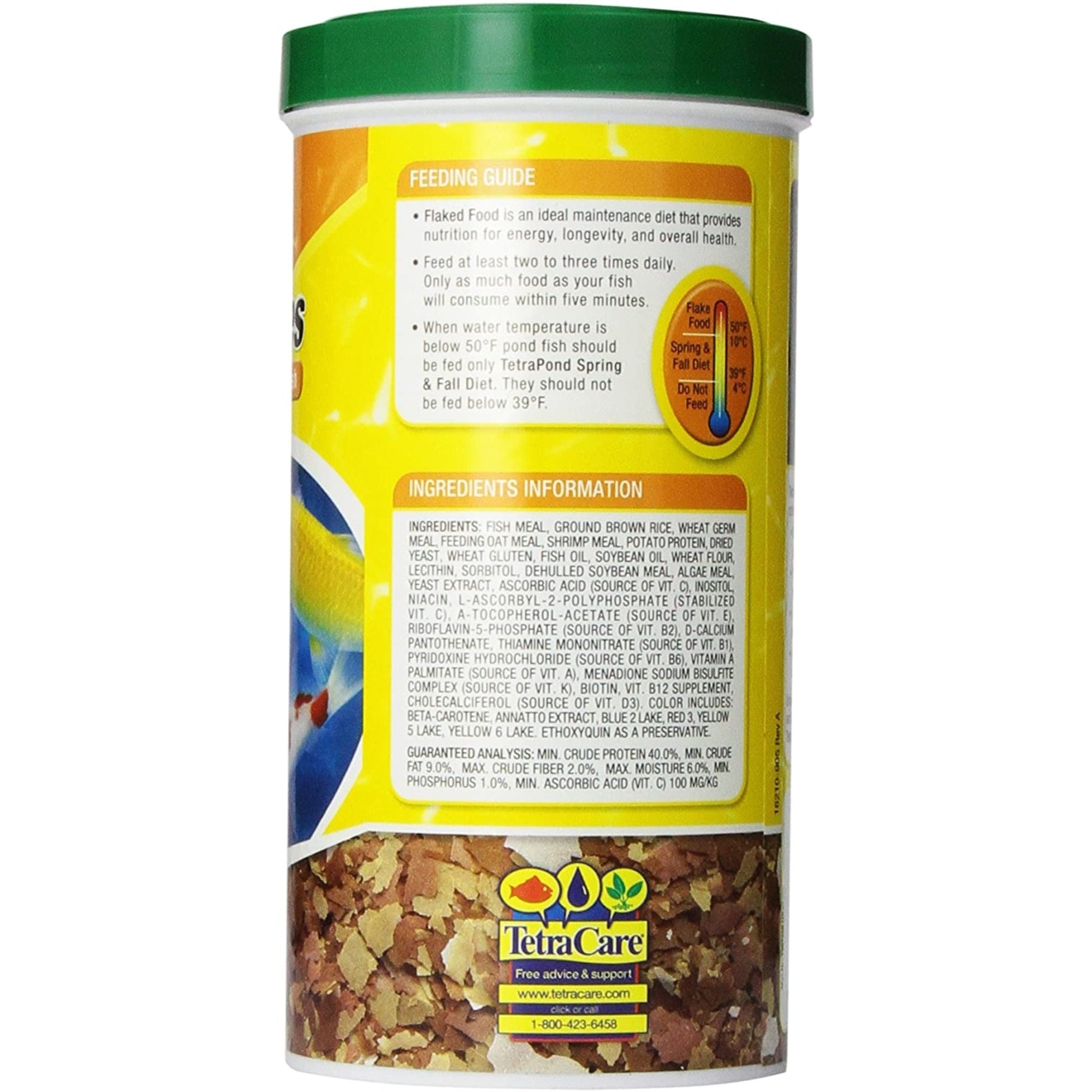 Tetra Pond Goldfish Flakes for Goldfish & Koi, 6.53oz