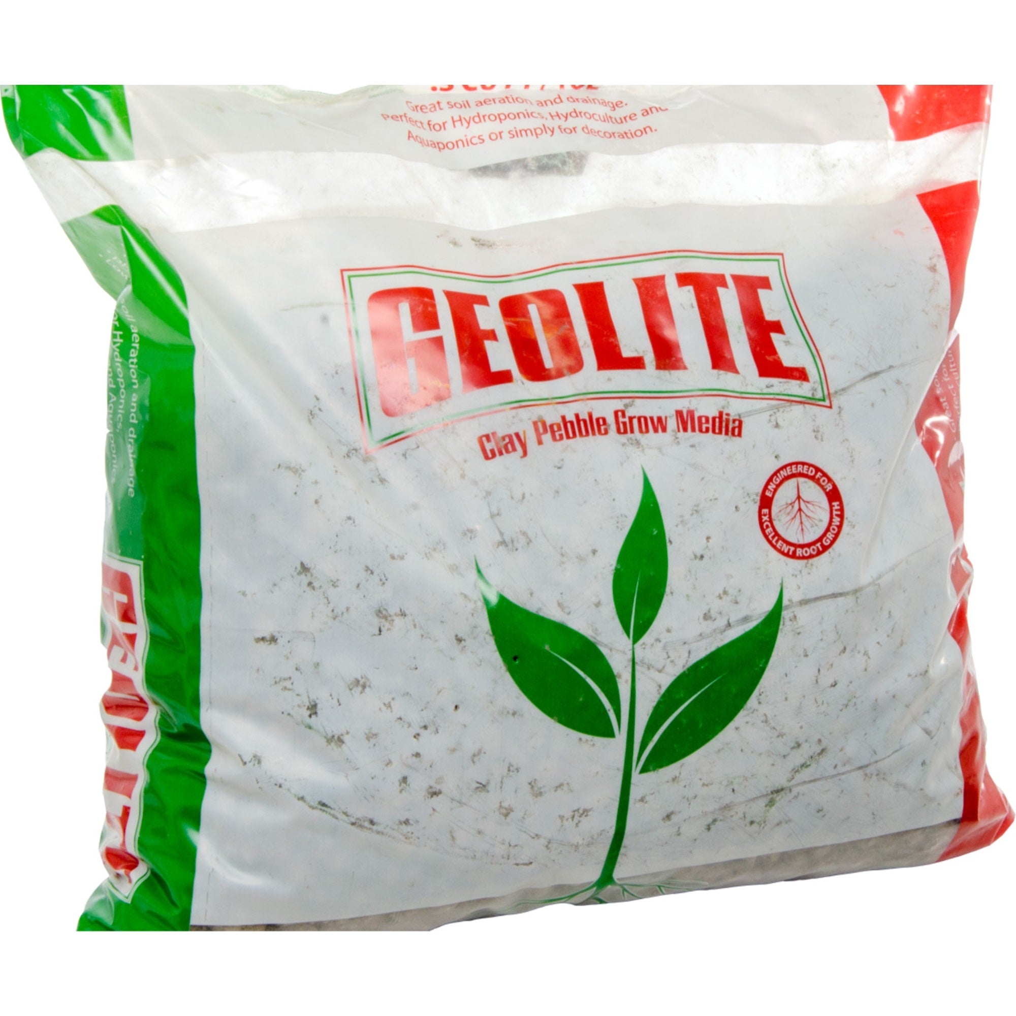 Hydrofarm GEOLITE Clay Pebble Grow Media – Natural Clay for Hydroponics, Aquaponics, and Soil Drainage – 8 to 20mm Reusable Growing Medium, 10L (0.3 CF)
