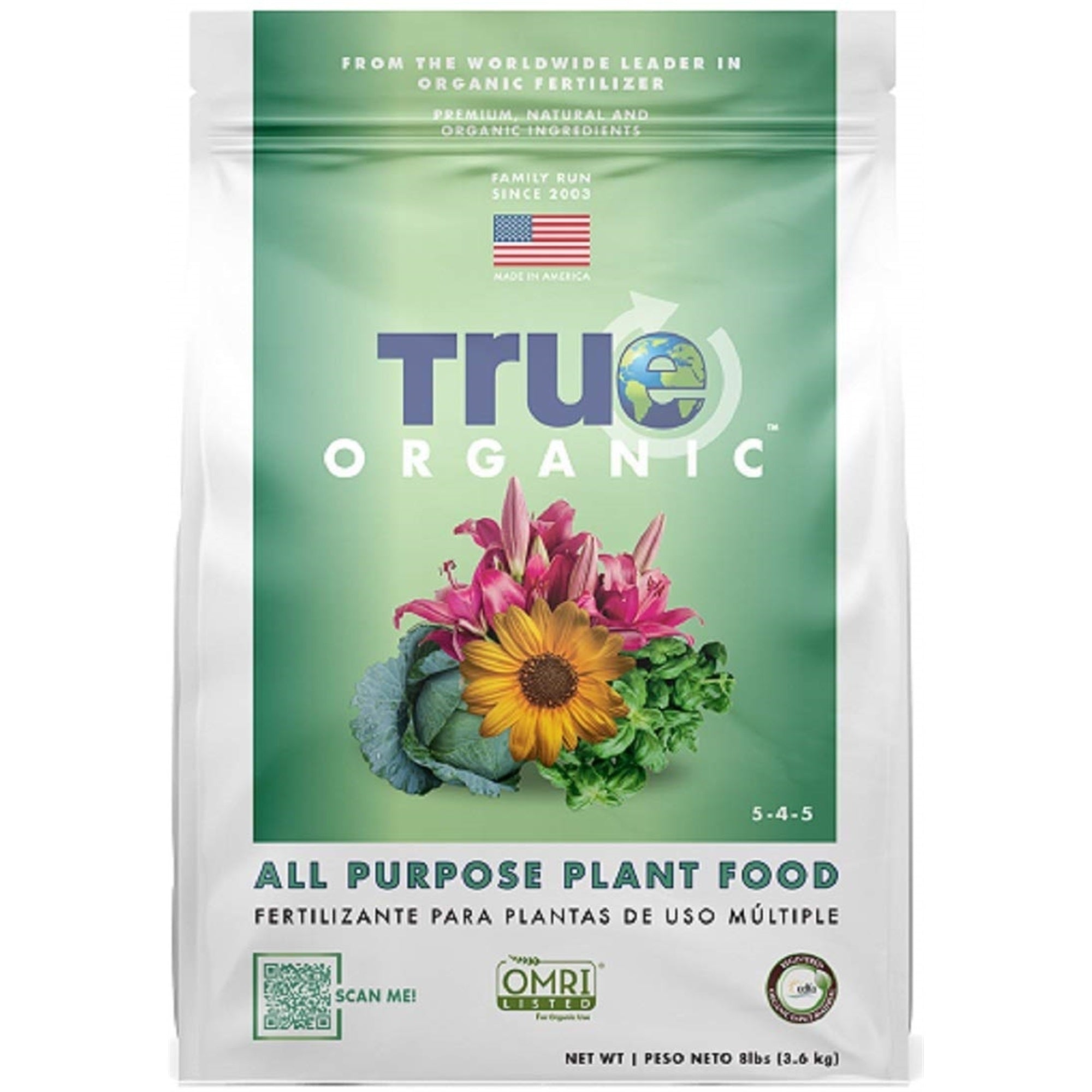 True Organic Granular All Purpose Plant Food