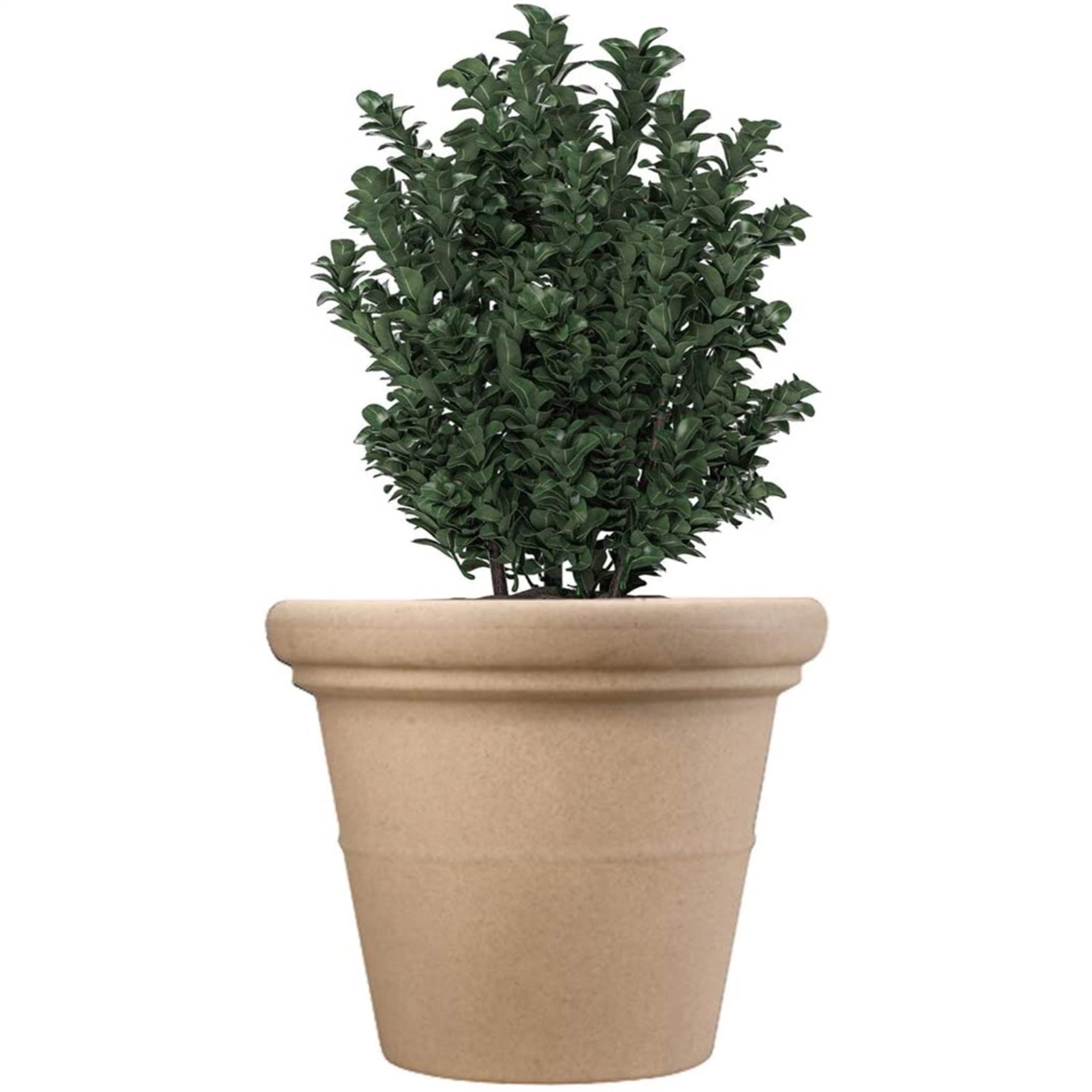 The HC Companies Terrazzo Round Plastic Planter Pot