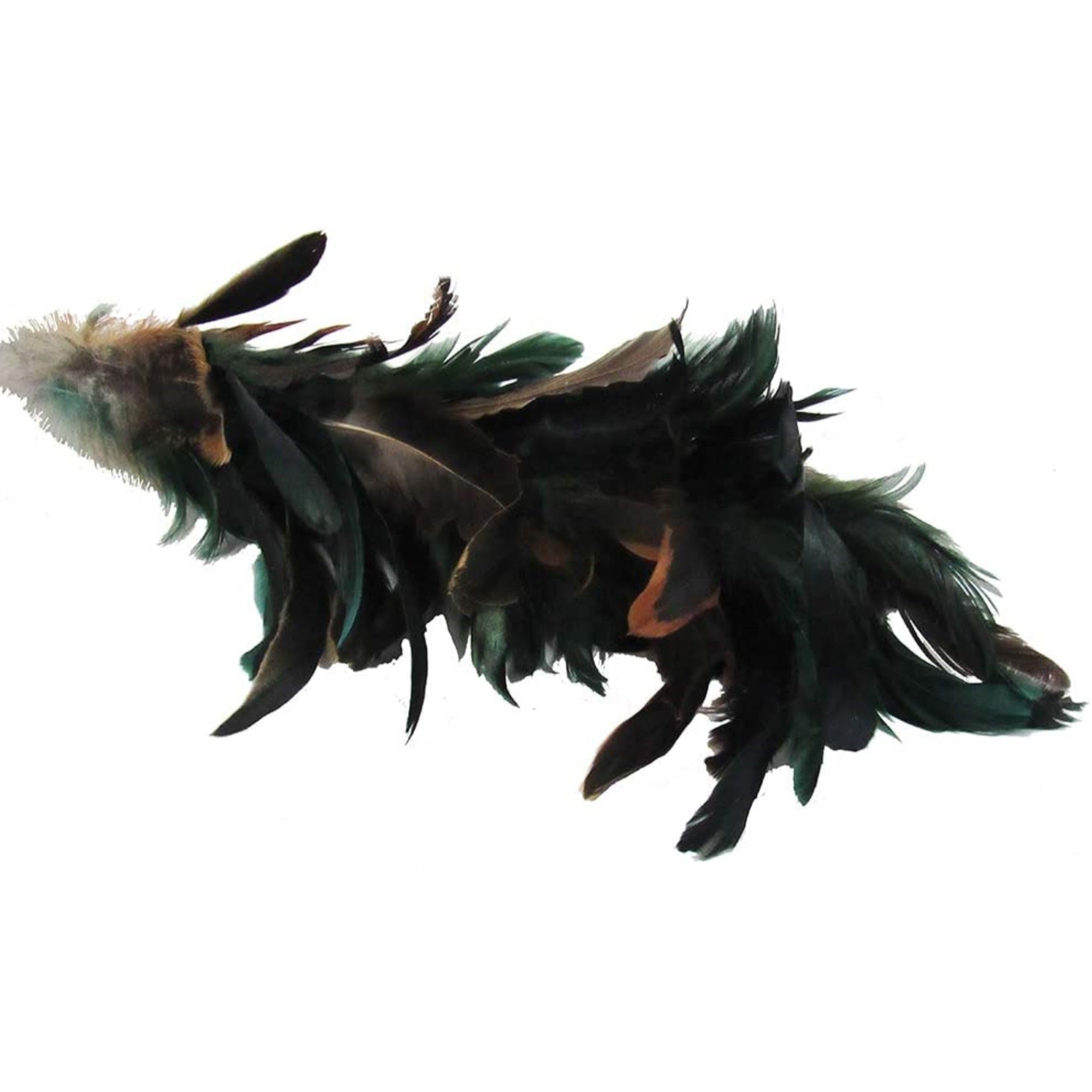Kurt Adler Decorative Feather Peacock with Clip, 18” Long