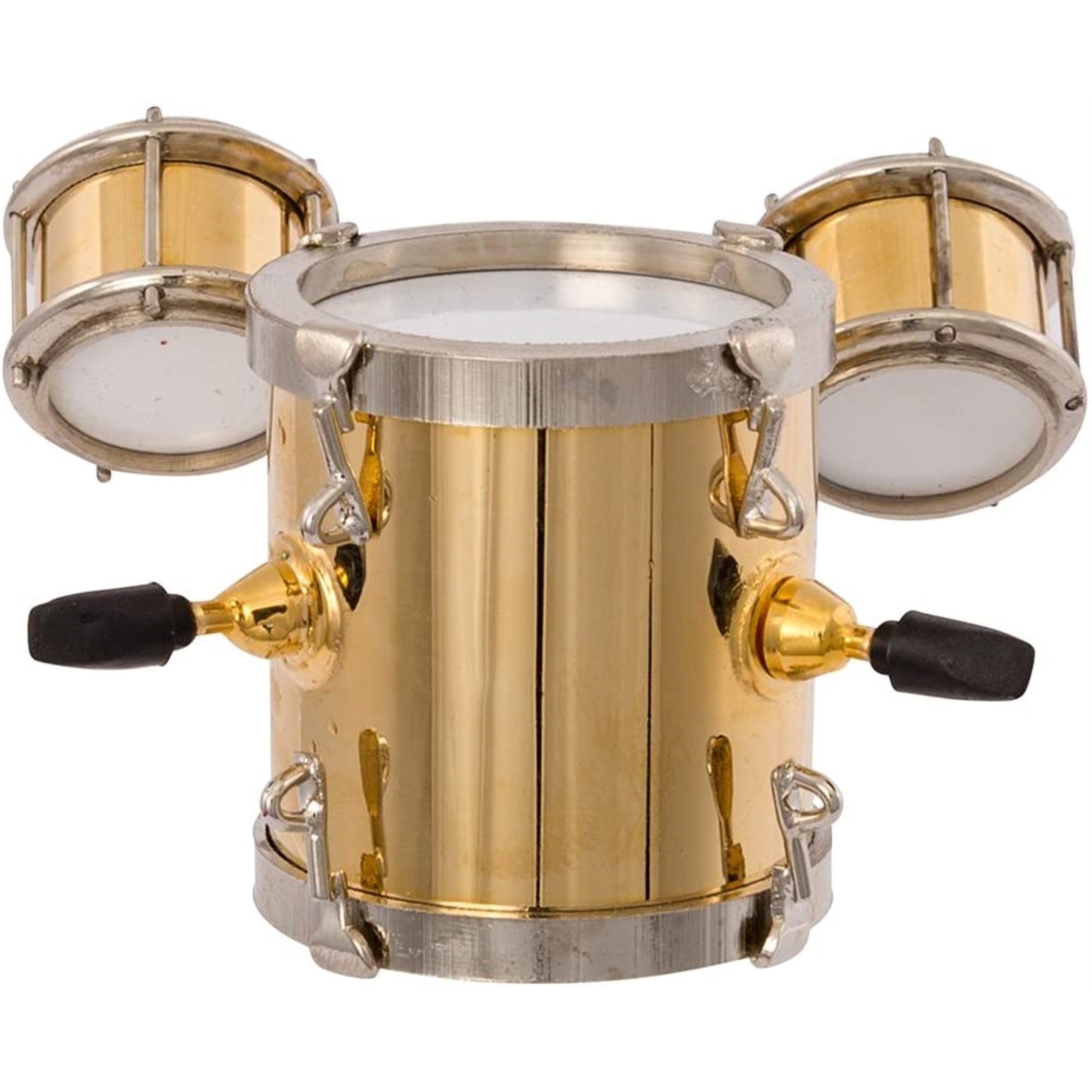 Kurt Adler Brass Drum Ornament For Christmas Tree