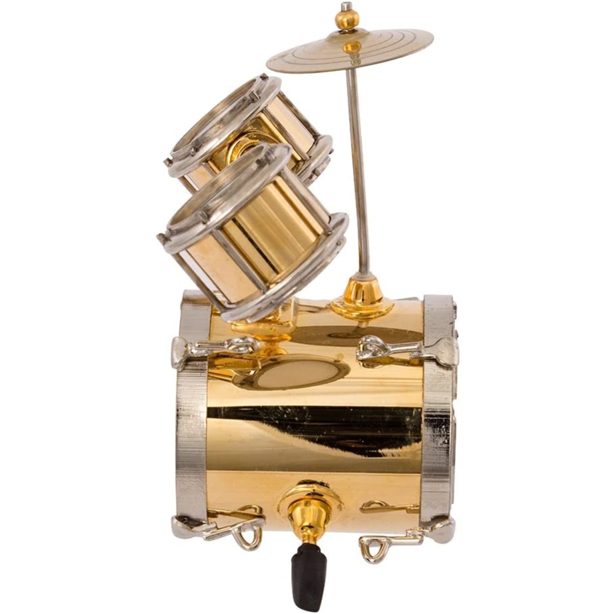 Kurt Adler Brass Drum Ornament For Christmas Tree