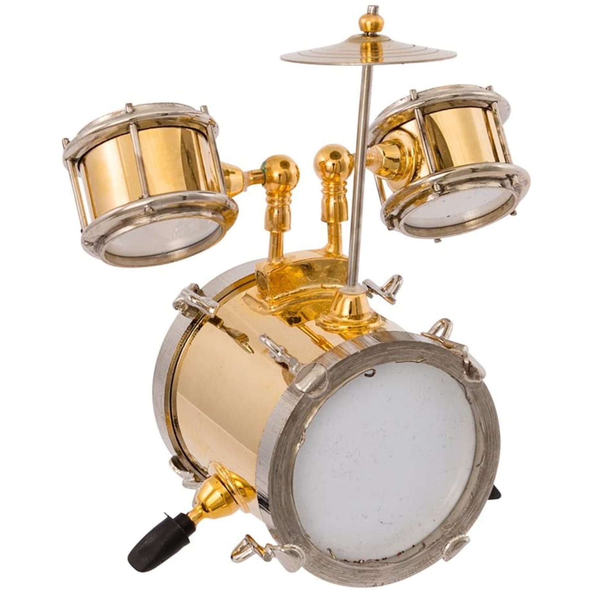 Kurt Adler Brass Drum Ornament For Christmas Tree