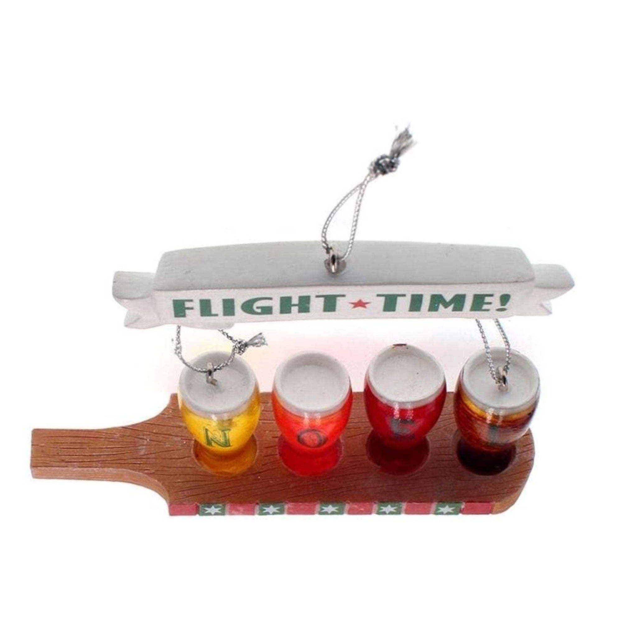 Kurt Adler "Flight Time" Beer Glass Christmas Tree Ornament