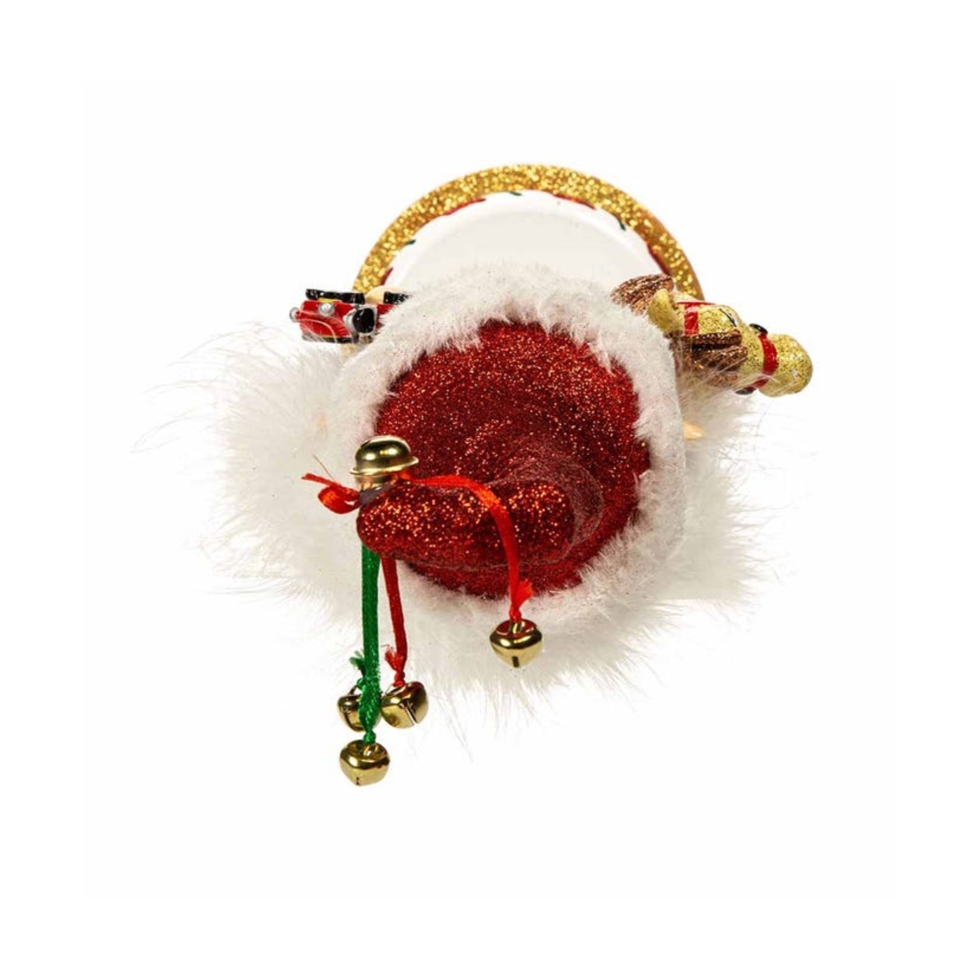 Kurt Adler Hollywood Elf with Hobby Horse Nutcracker, 15"