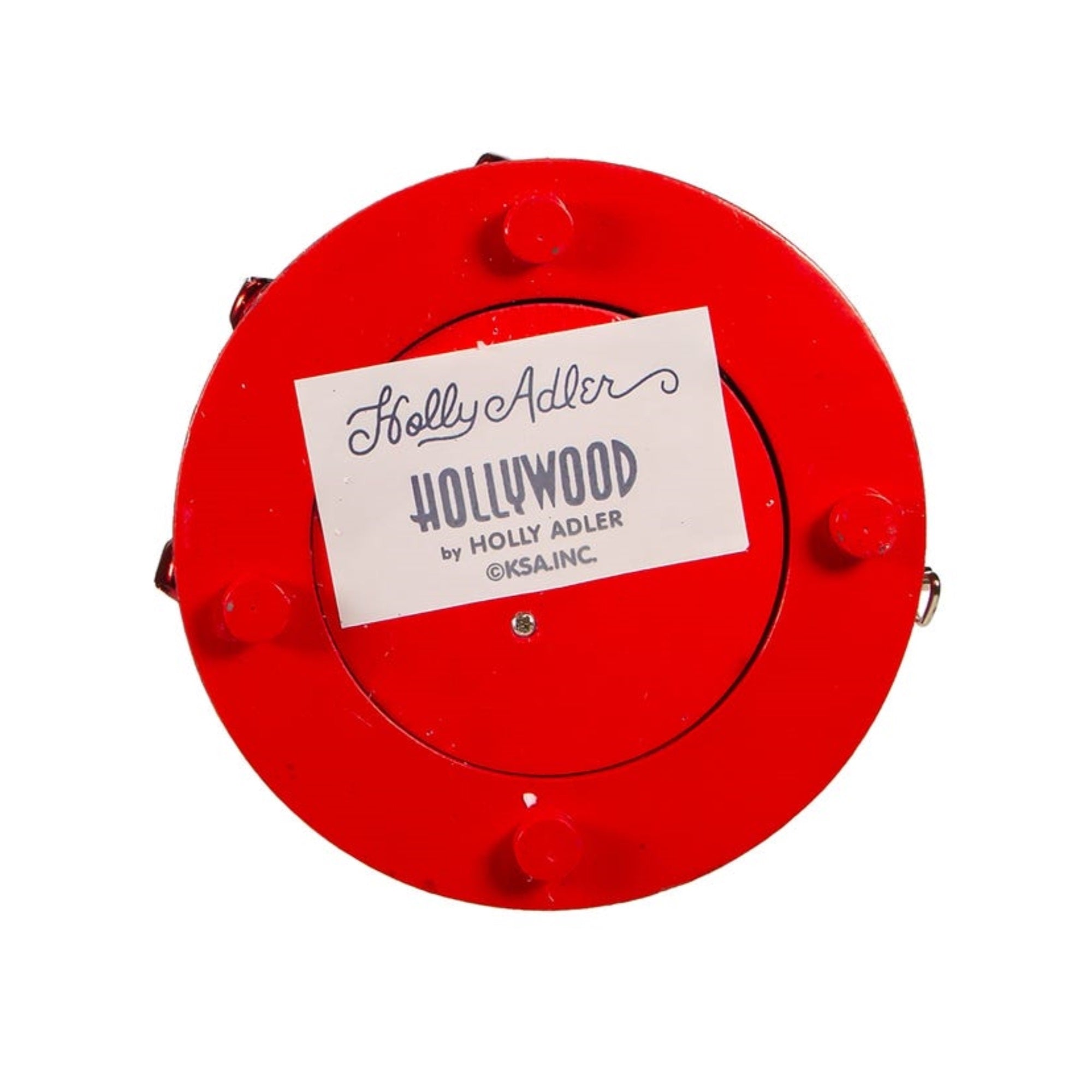 Kurt Adler Hollywood Nutcrackers, Wind Up Musical Nutcracker, Jingle Bells, 18"