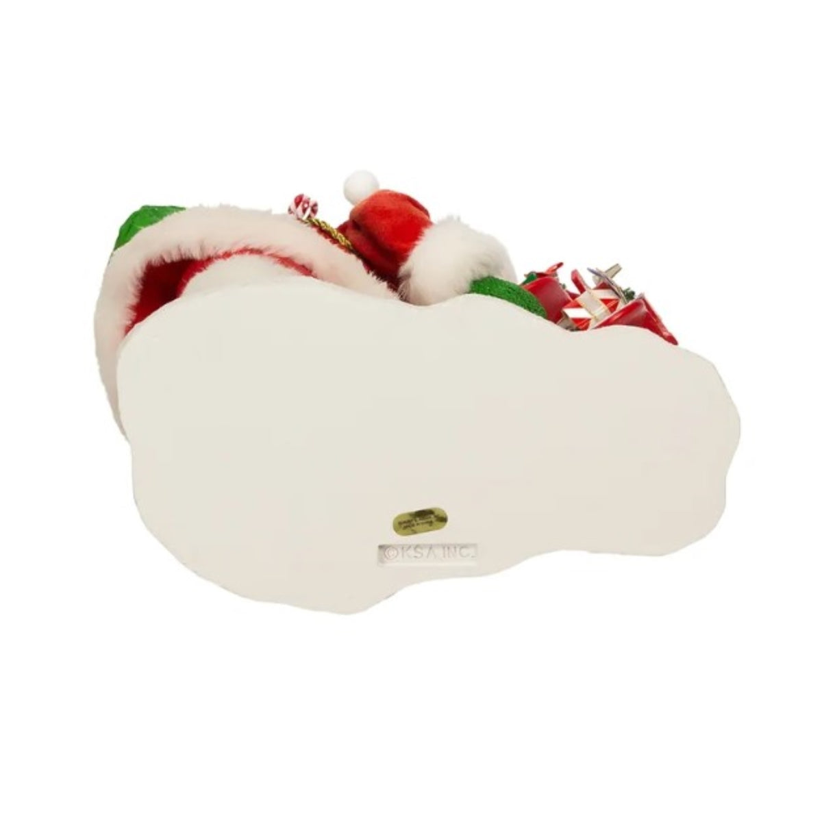 Kurt Adler Fabriche Santa with Mailbox Christmas Figurine, 12”