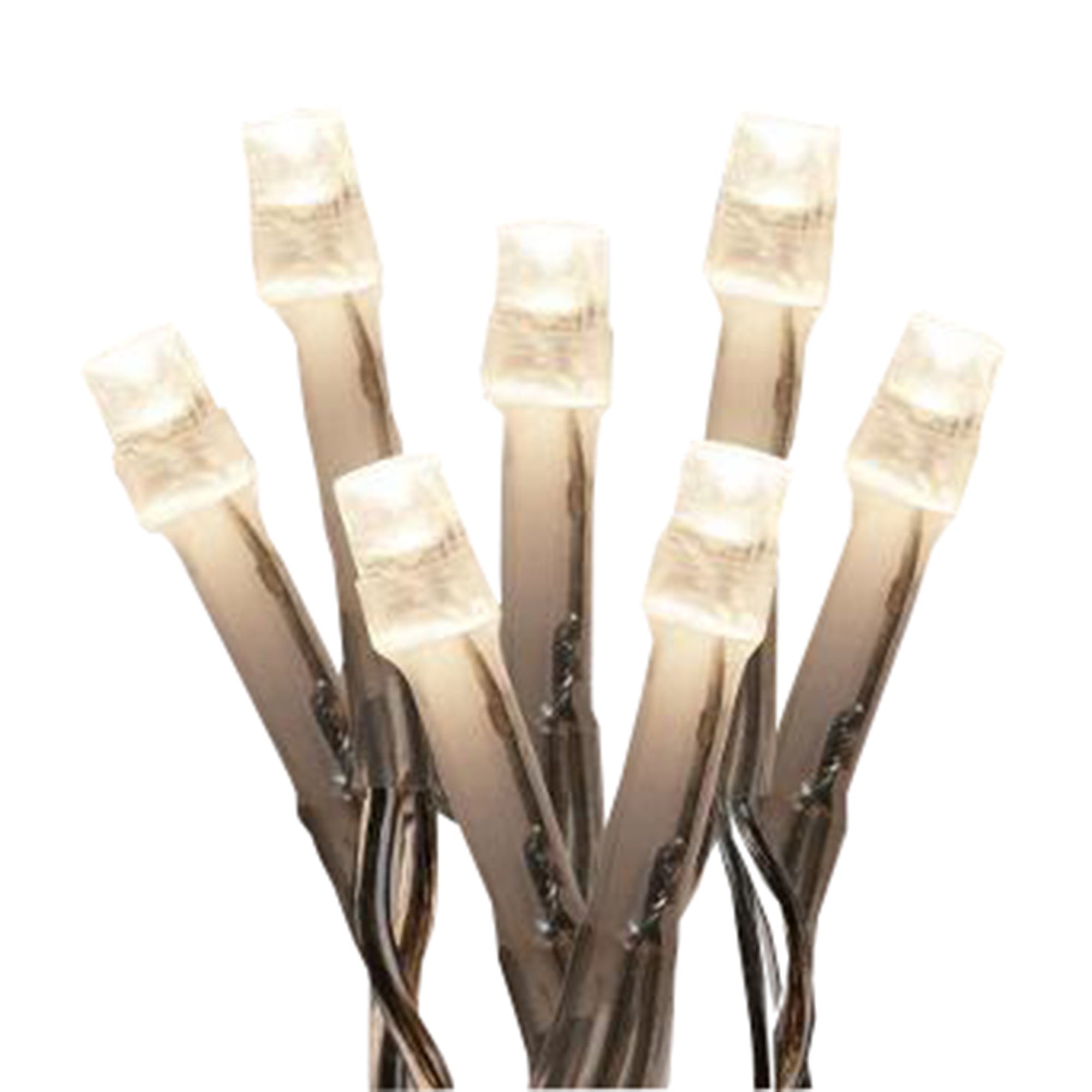 ProductWorks Indoor/Outdoor 600 LED-Micro String Light Curtain with 8-Function Controller, Warm White, 20ft x 10ft