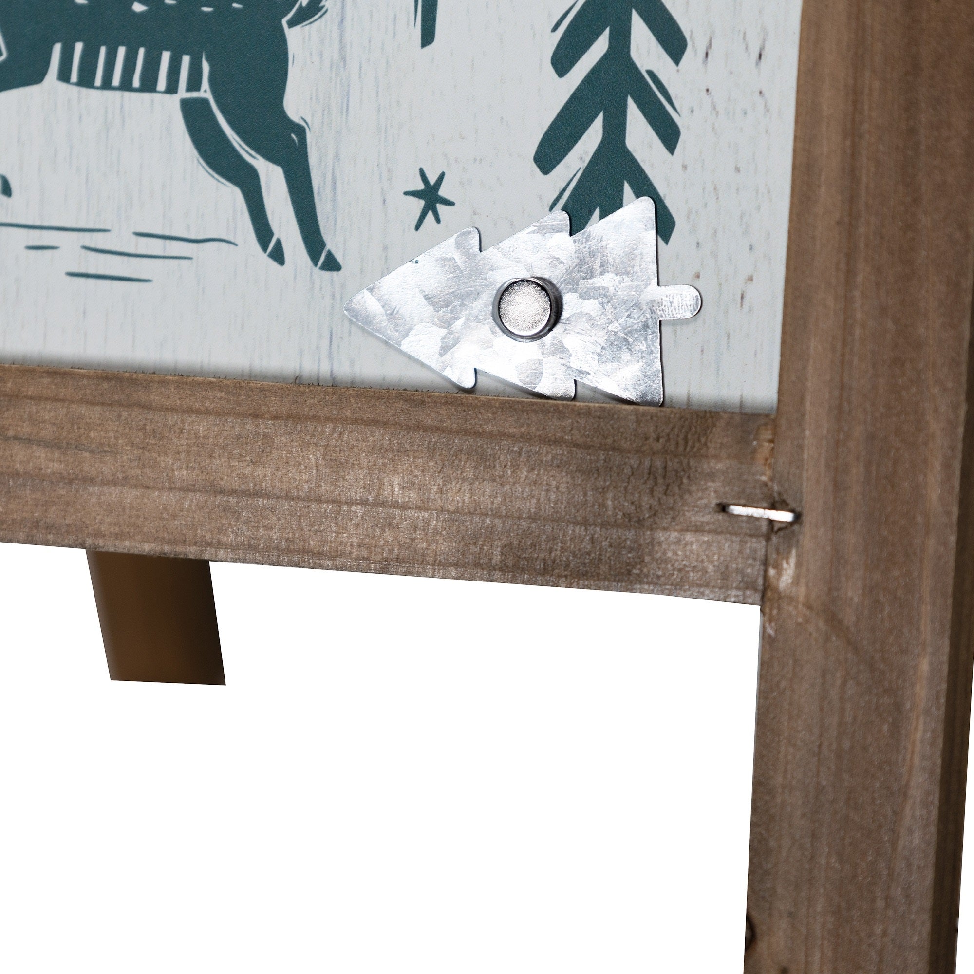 Ganz Wintergreen Christmas Holiday Advent Calendar With Magnetic Tree Marker