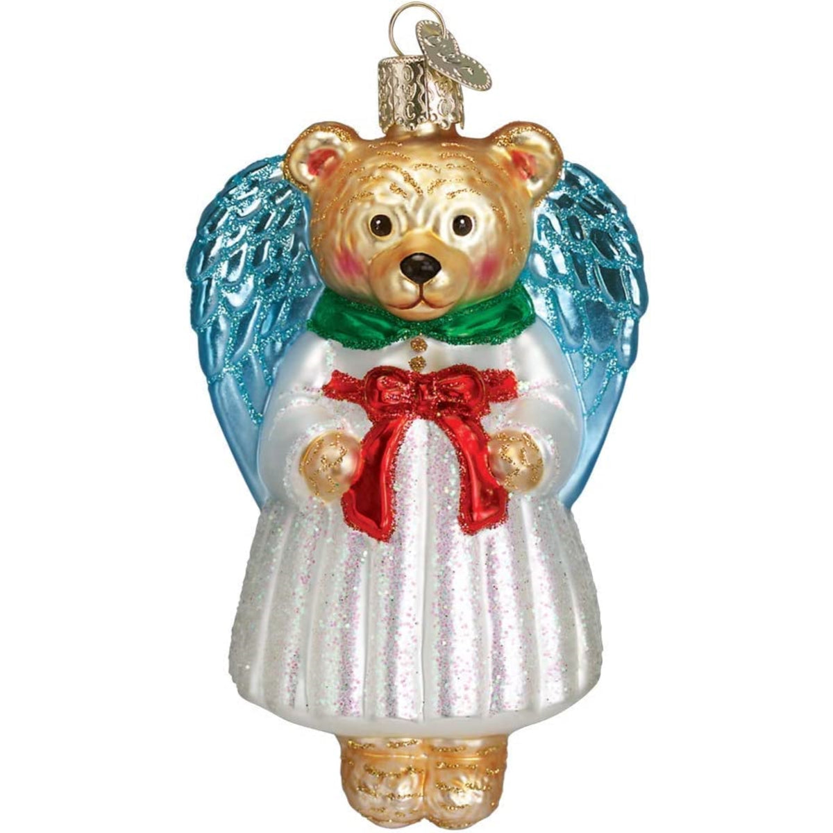 Old World Christmas Blown Glass Ornament for Christmas Tree, Child's First Christmas in Lined Keepsake Box (6-Piece Set)