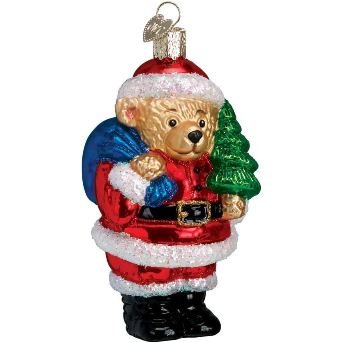 Old World Christmas Blown Glass Ornament for Christmas Tree, Child's First Christmas in Lined Keepsake Box (6-Piece Set)
