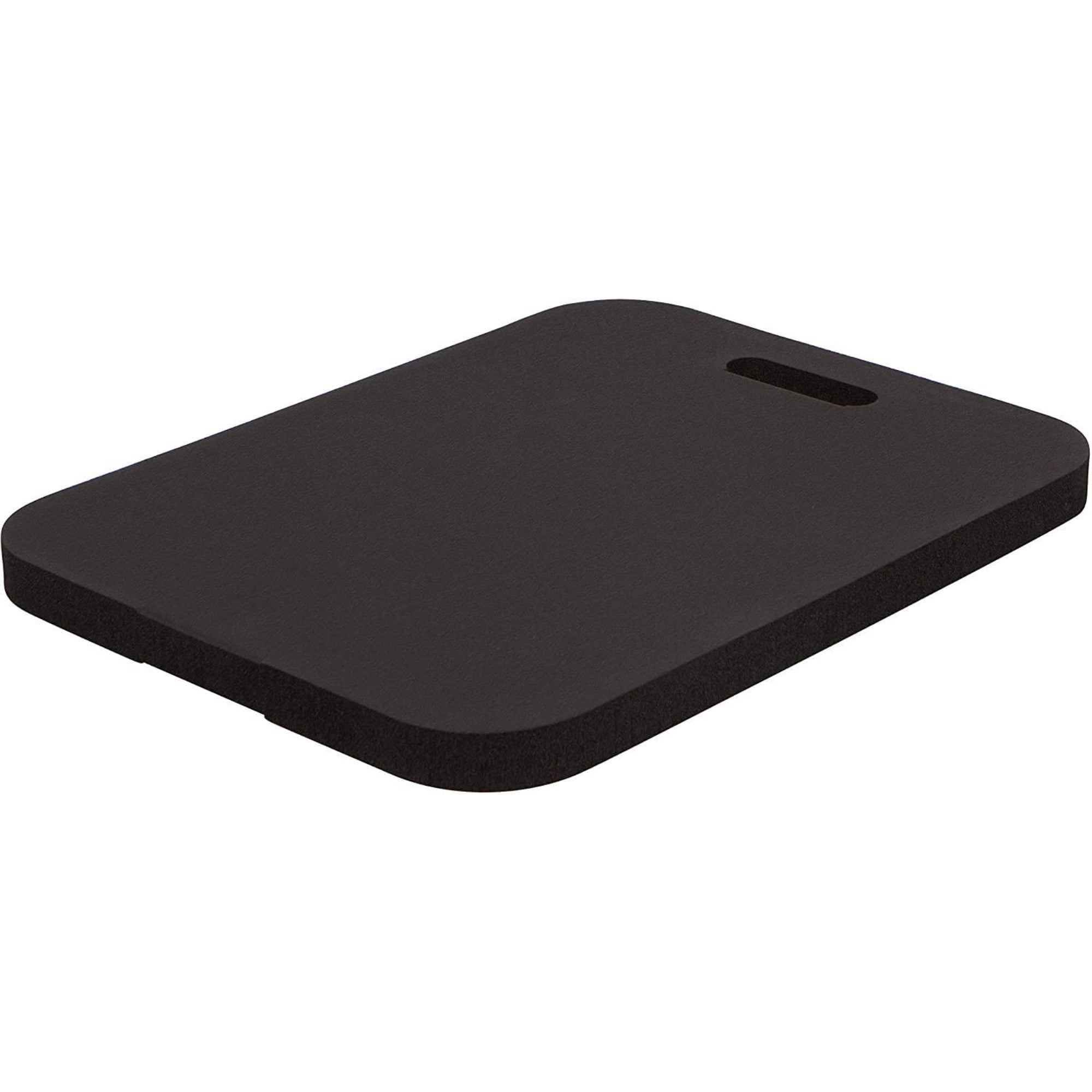Earth Edge “The Pad” Extra-Thick Garden Kneeling Pad Heavy-Duty Black Foam for Maximum Comfort, 15" x 20", Black