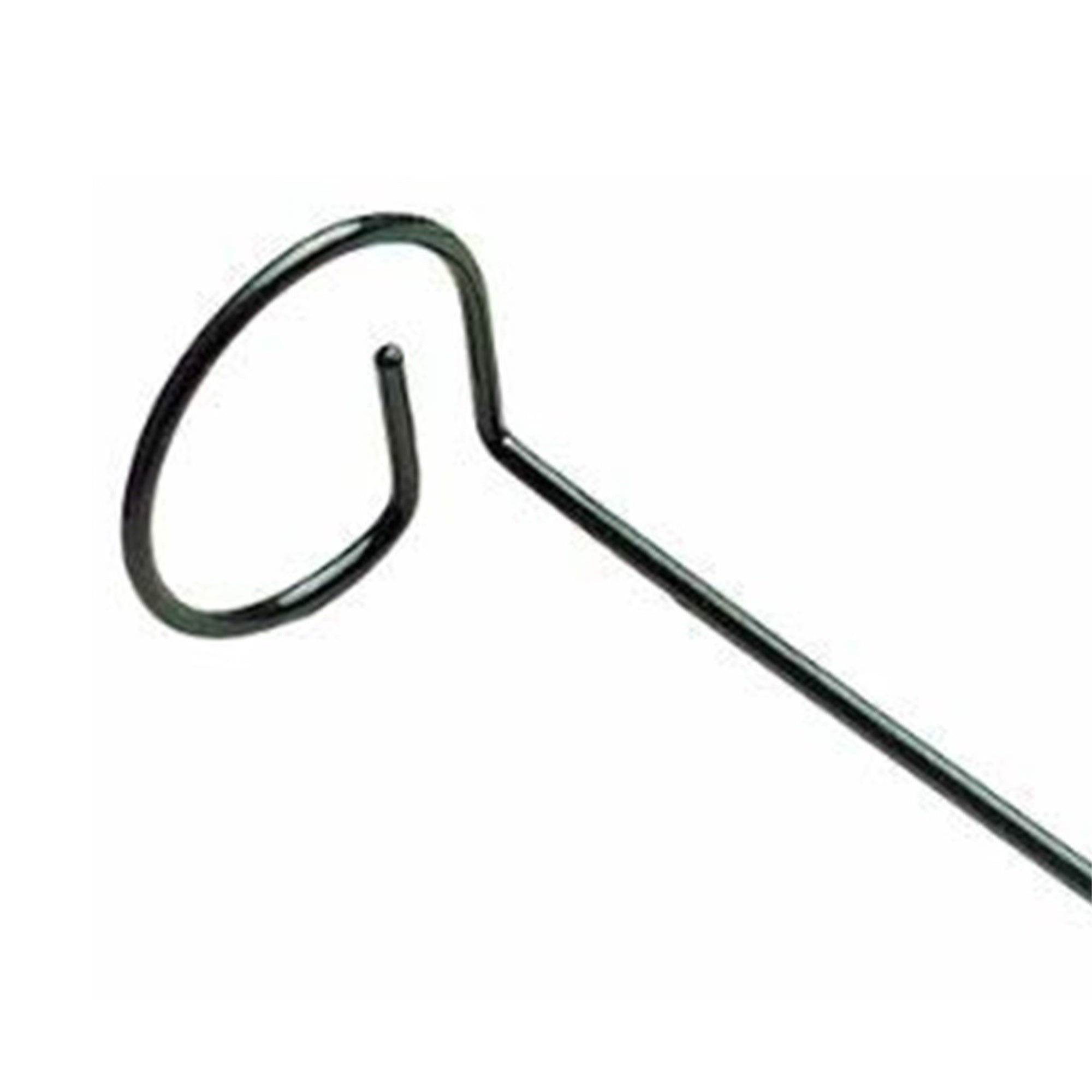 Luster Leaf Link-Ups Metal Flower Plant Prop for Gardens and Flower Beds - 2" Ring x 36"H, Green