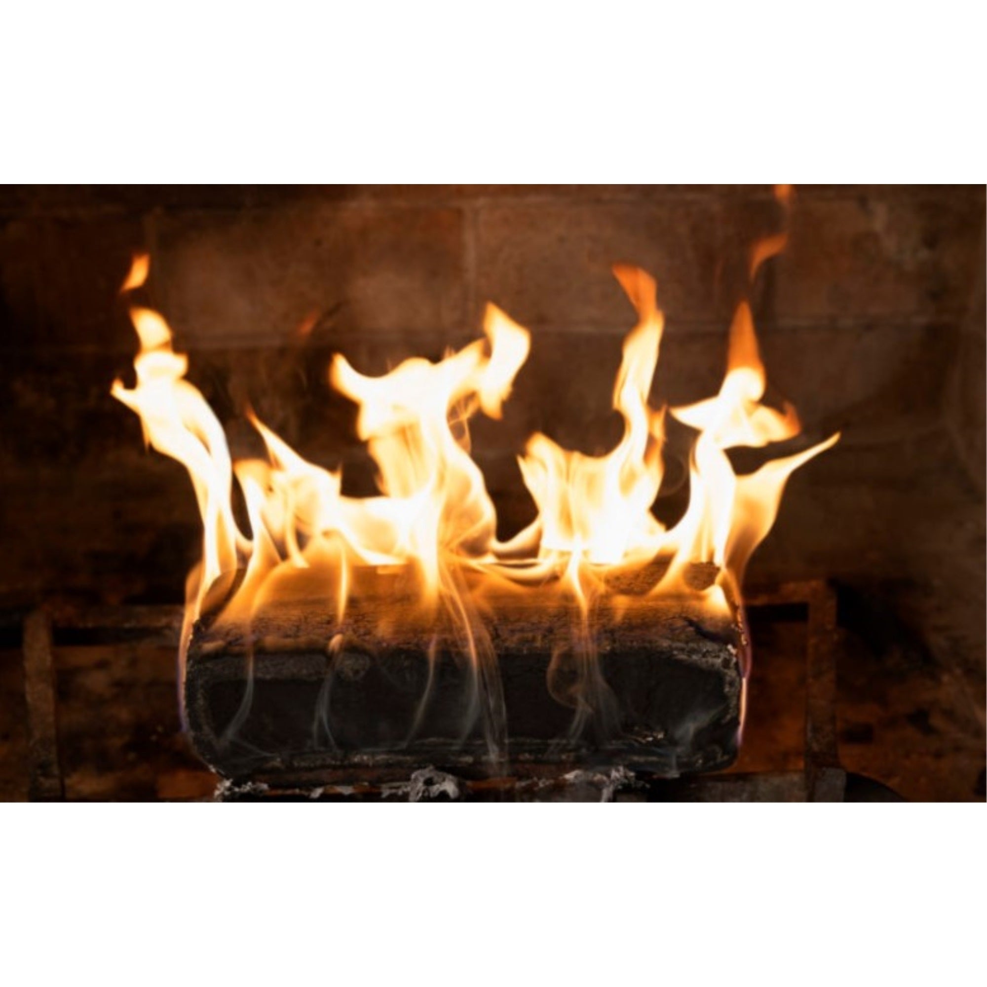 Pine Mountain Traditional Indoor & Outdoor Firelogs — 4 Hour Burn, Clean-Burning (6 Pack)