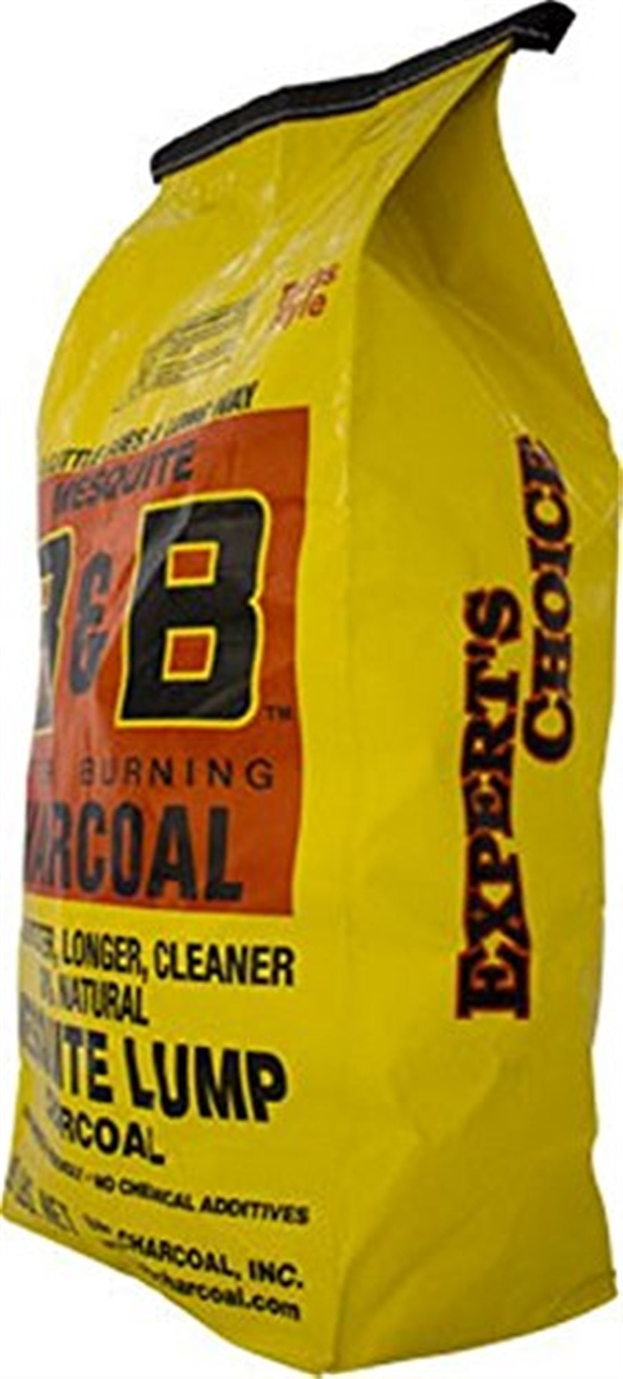 B & B Charcoal All-Natural Texas Style Mesquite Lump Charcoal, 20lbs