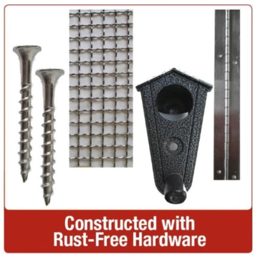 Nature's Way Cedar Bluebird Box House — Weather-Resistant Nesting Box —  Easy Clean, 12"