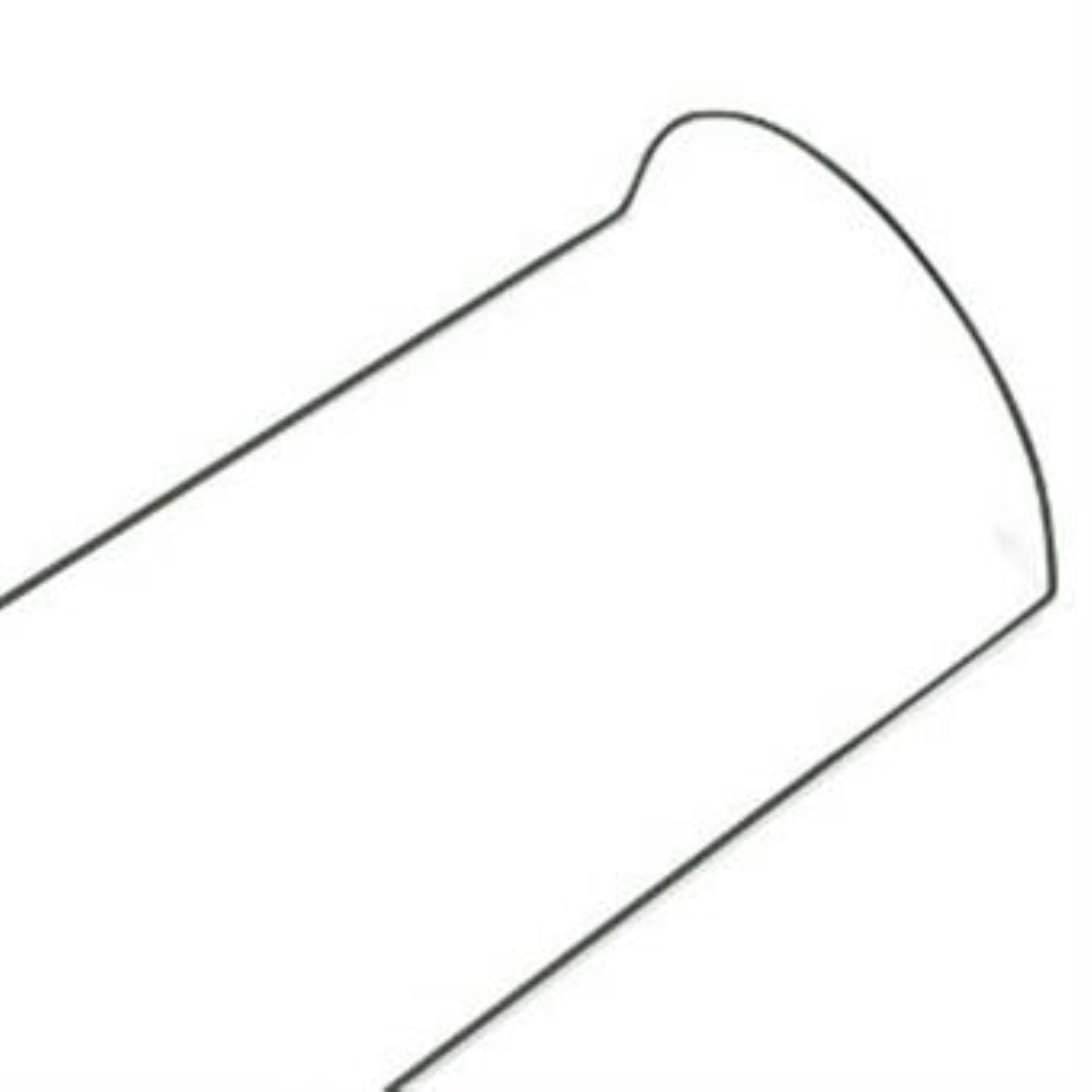 Luster Leaf Link-Ups Metal U-Shaped Plant Prop for Gardens and Flower Beds, 10" W x 30" H, Green
