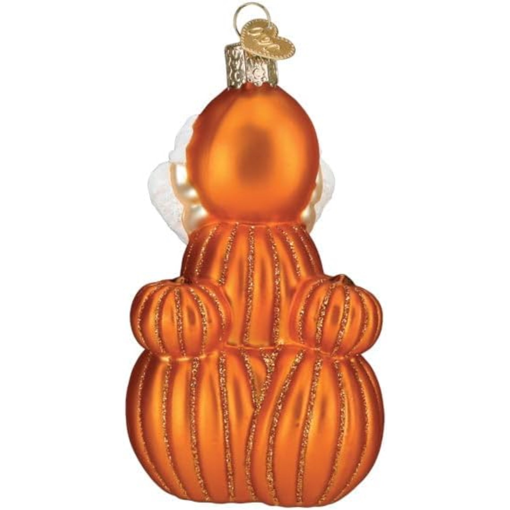 Old World Christmas Blown Glass Ornament for Christmas Tree, M&M'S Orange Autumn (with OWC Gift Box)