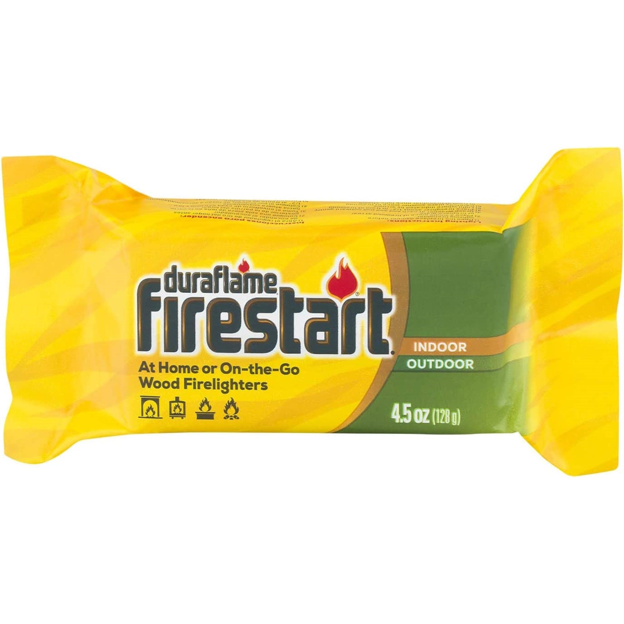 Duraflame 4.5oz Firestart Firelighters — Indoor & Outdoor, Compact, Fast Lighting (Pack of 12)