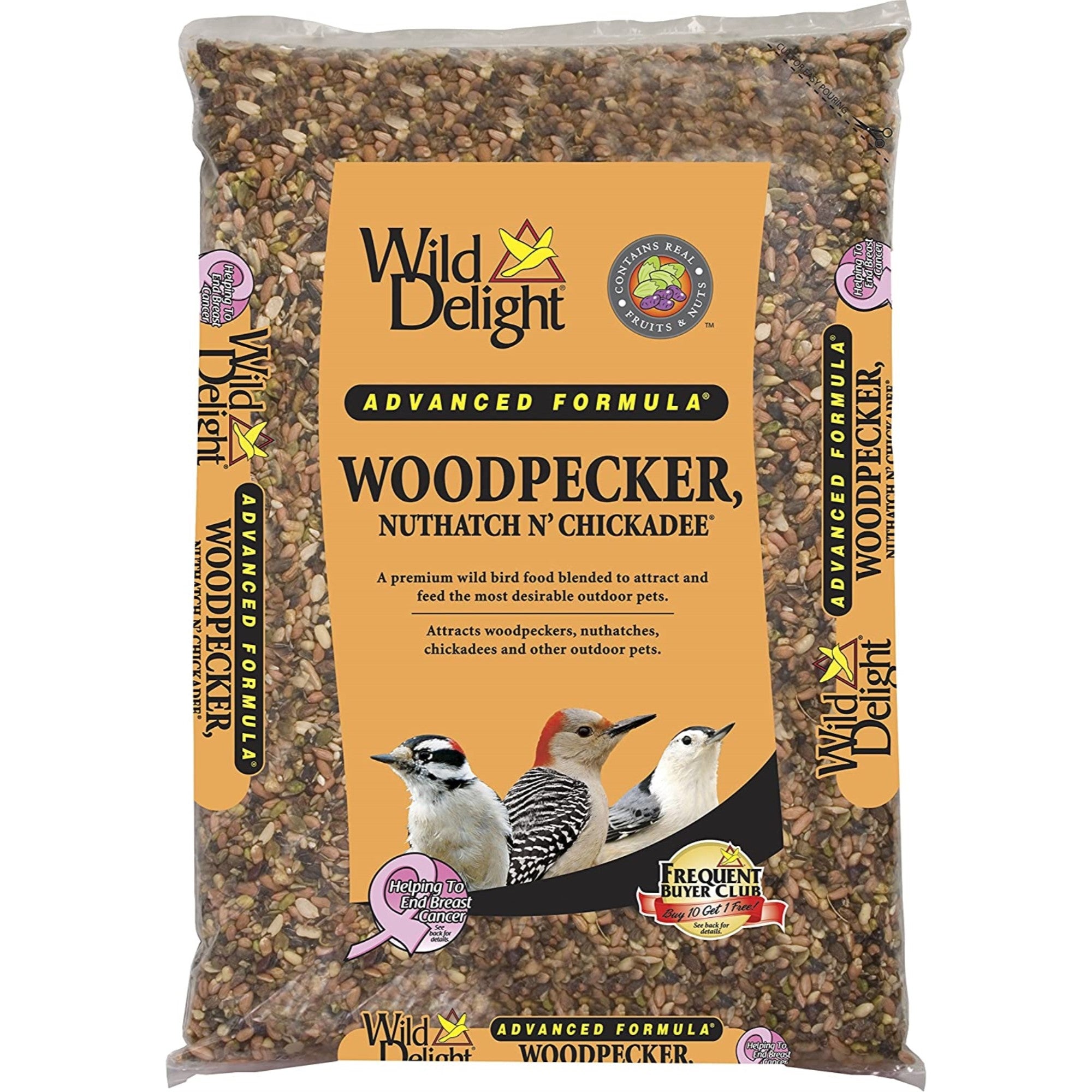 Wild Delight Woodpecker, Nuthatch N' Chickadee Food