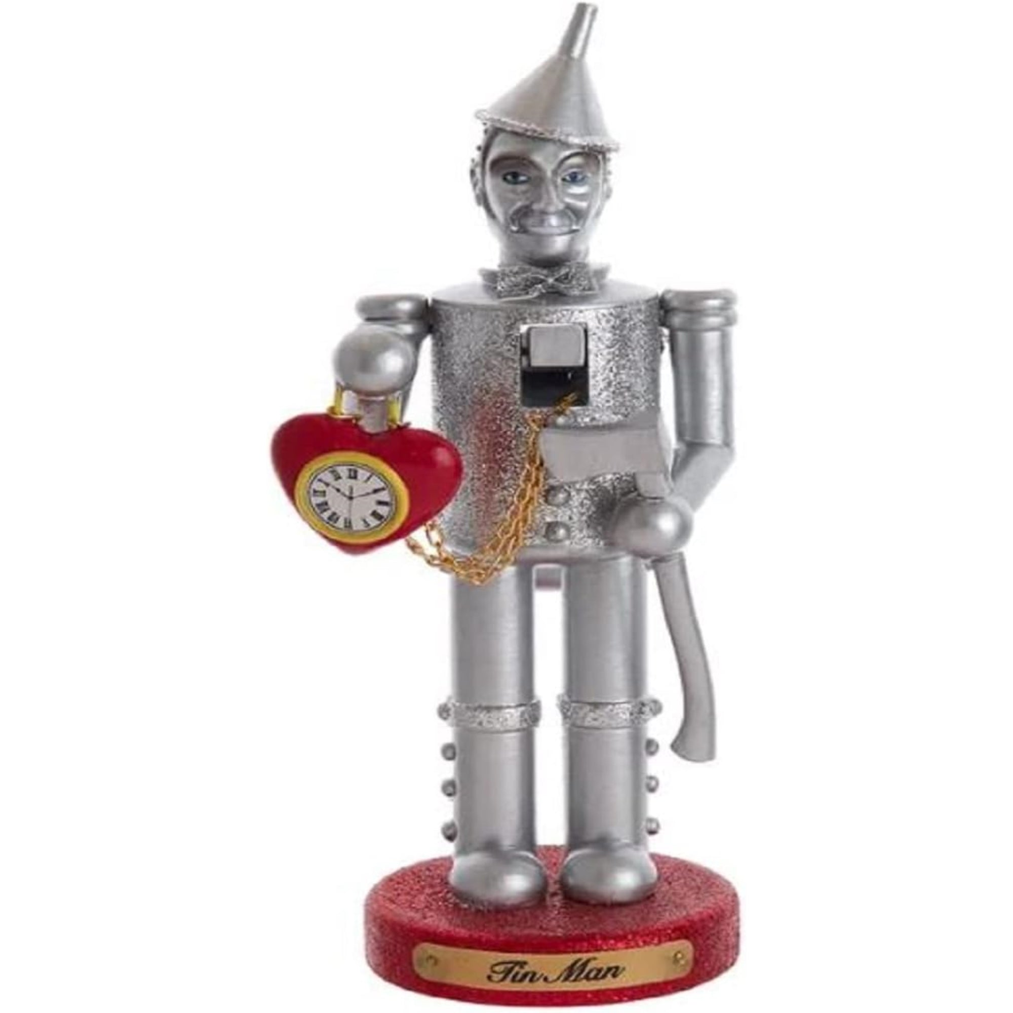 Kurt Adler Officially Licensed Wizard of Oz Tinman Nutcracker, 10"