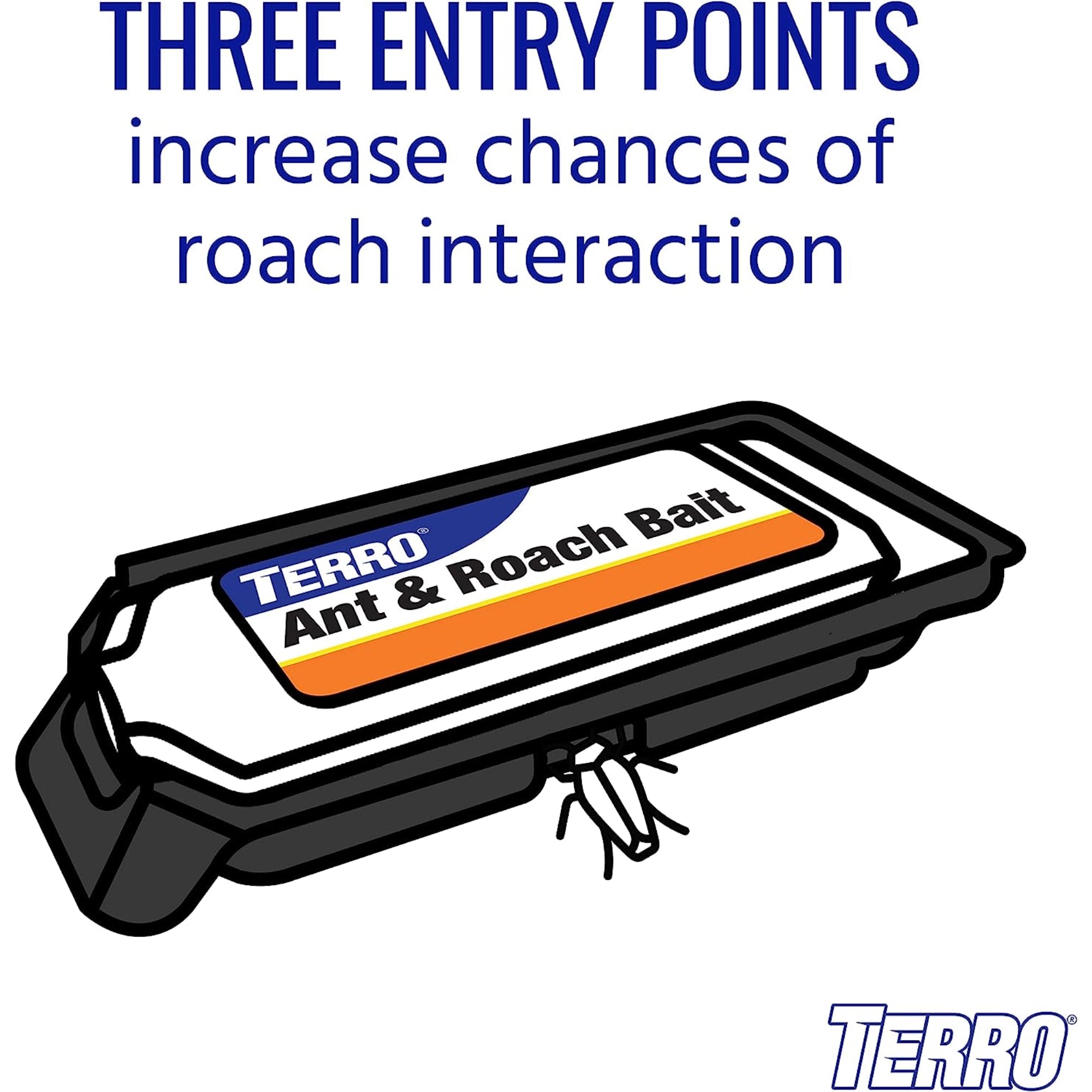 Terro Ant & Roach Killer Bait Stations, 2 Baits/Station, 4 Stations