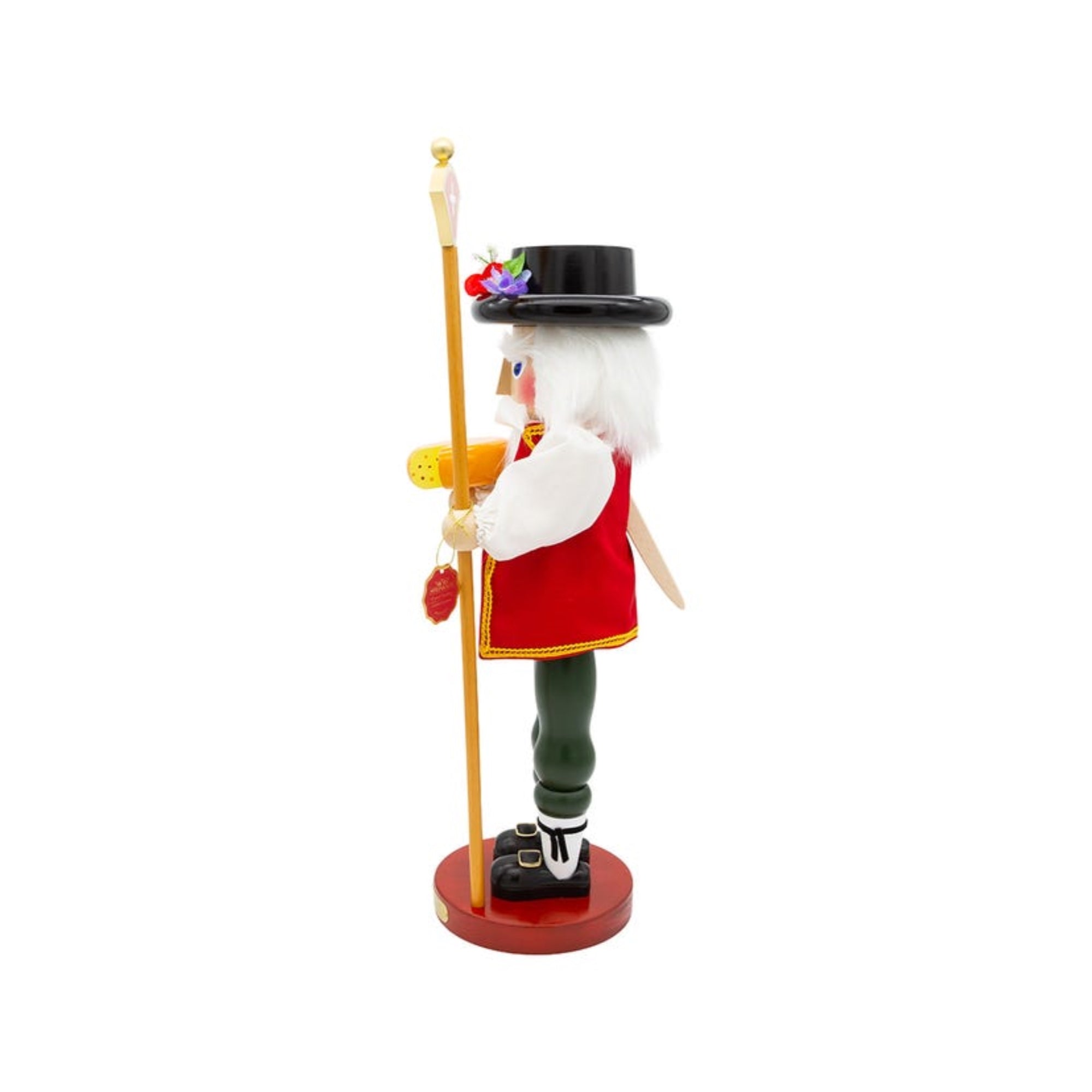 Kurt Adler Steinbach Swiss Santa Nutcracker, 18.5"