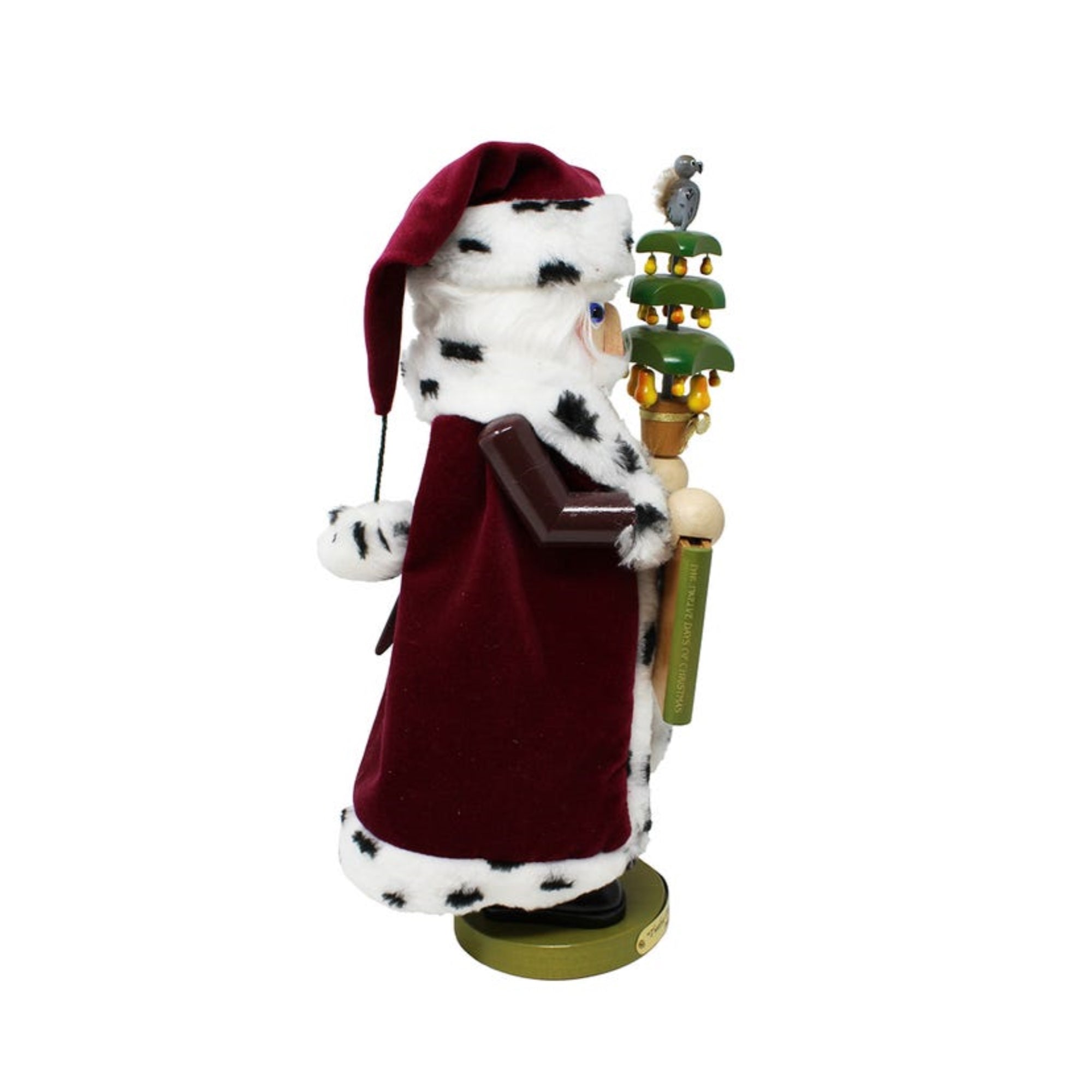 Steinbach Limited Edition Musical "Pear Tree Santa" Nutcracker, 17.5"