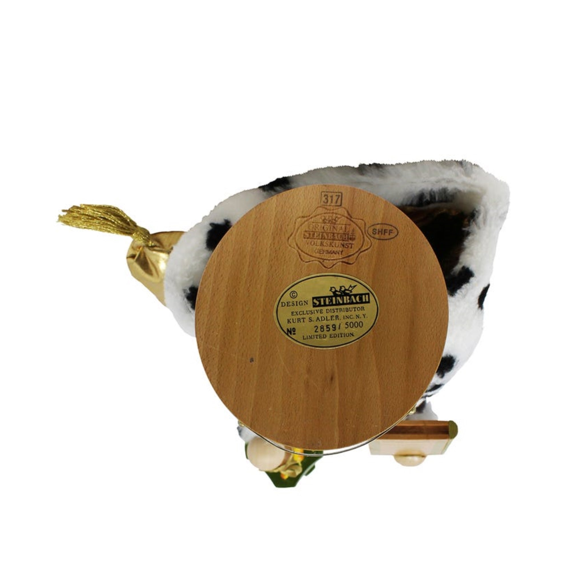 Steinbach Limited Edition Musical "Pear Tree Santa" Nutcracker, 17.5"