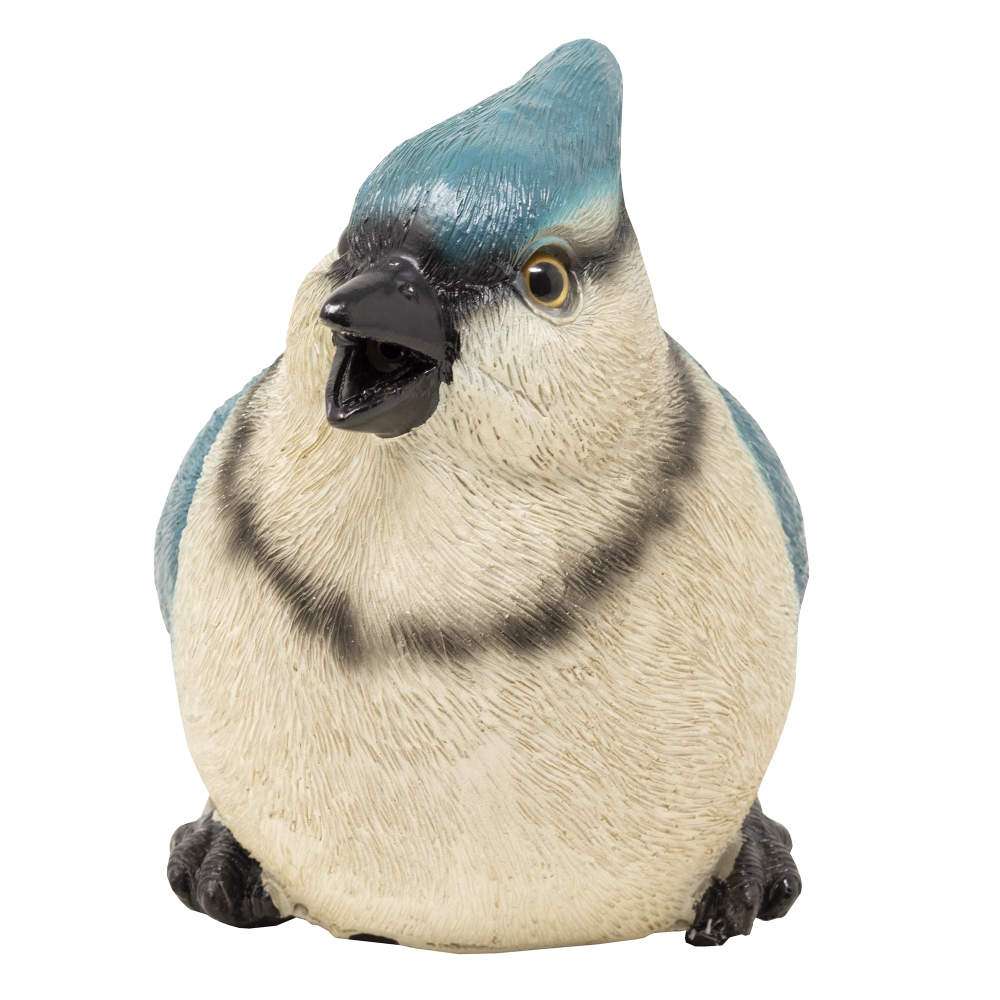 Michael Carr Designs Figurine for Garden, Patio and Lawns, Chirper Blue Jay