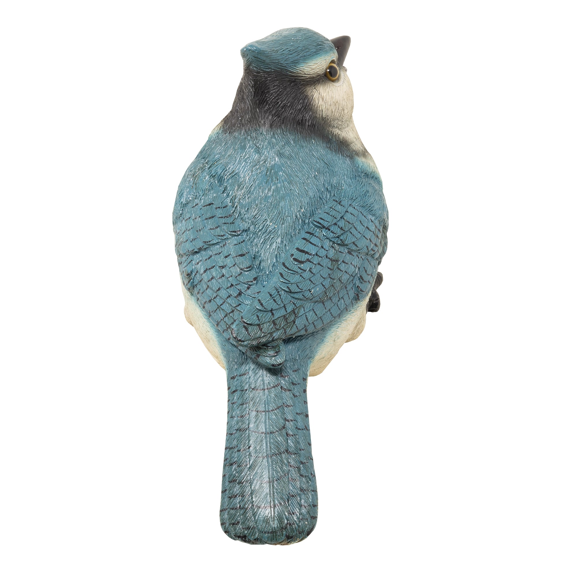 Michael Carr Designs Figurine for Garden, Patio and Lawns, Chirper Blue Jay