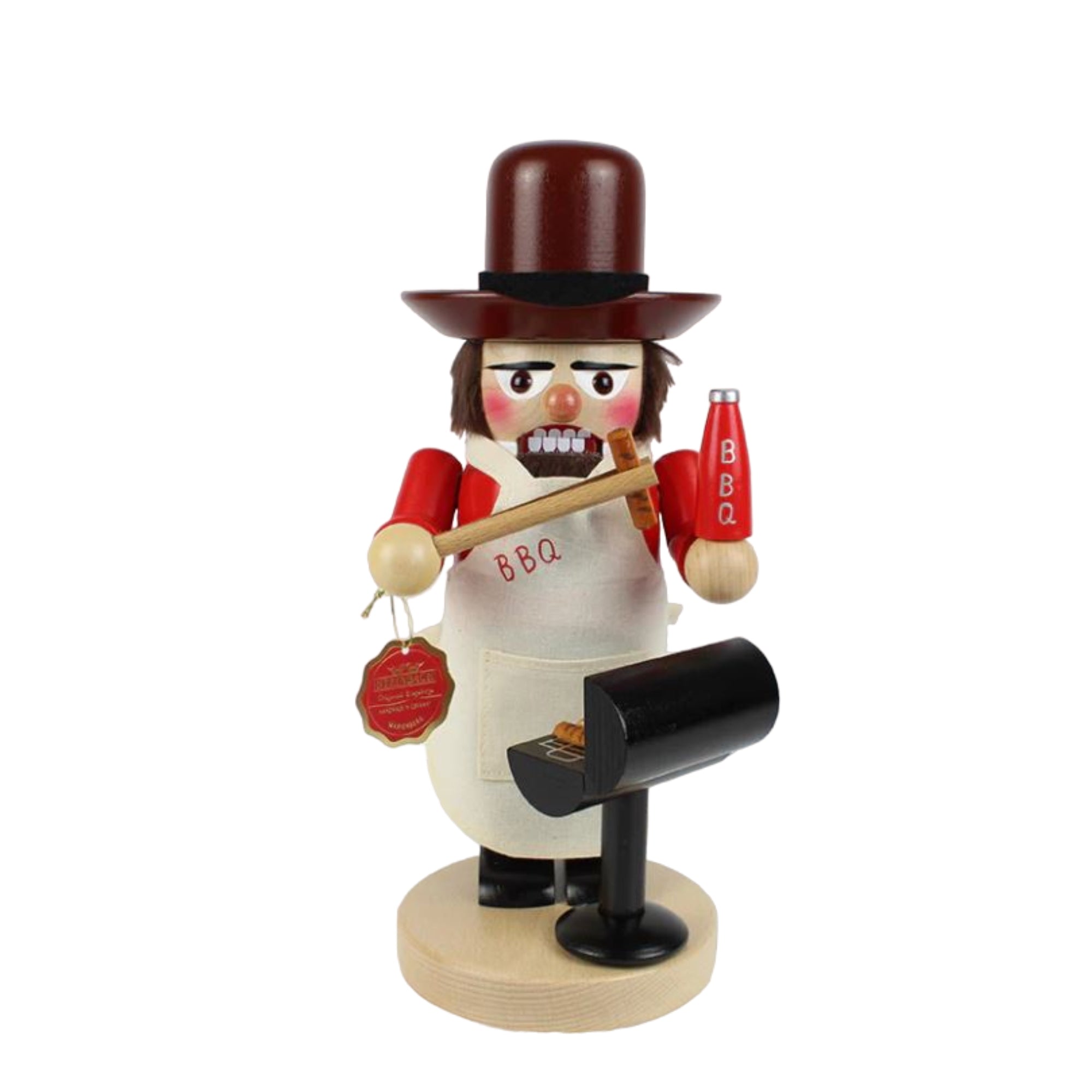 Steinbach Wooden Chubby Nutcracker Collection, BBQ Bill, 12"