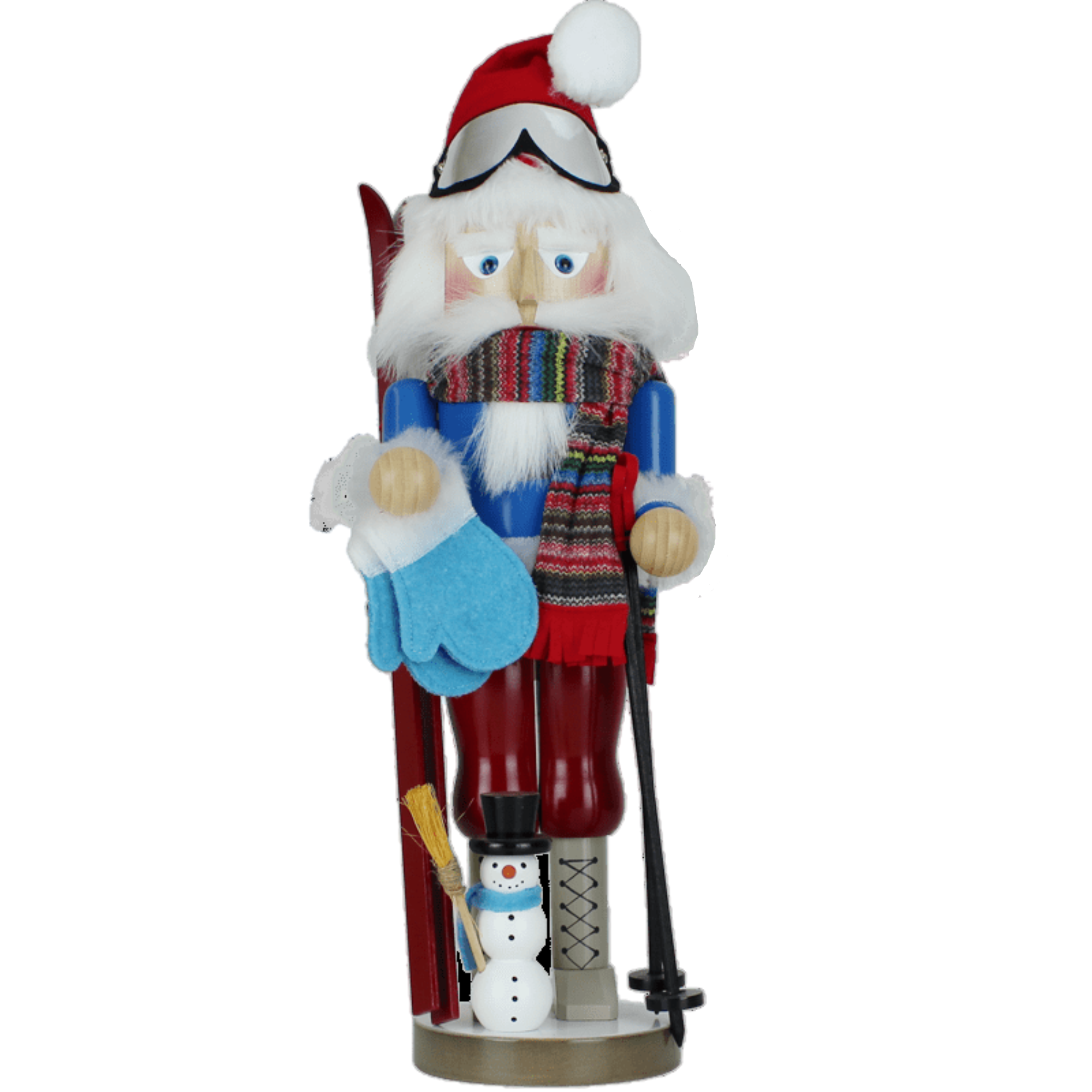 Steinbach Skier Santa Nutcracker,  18.1"